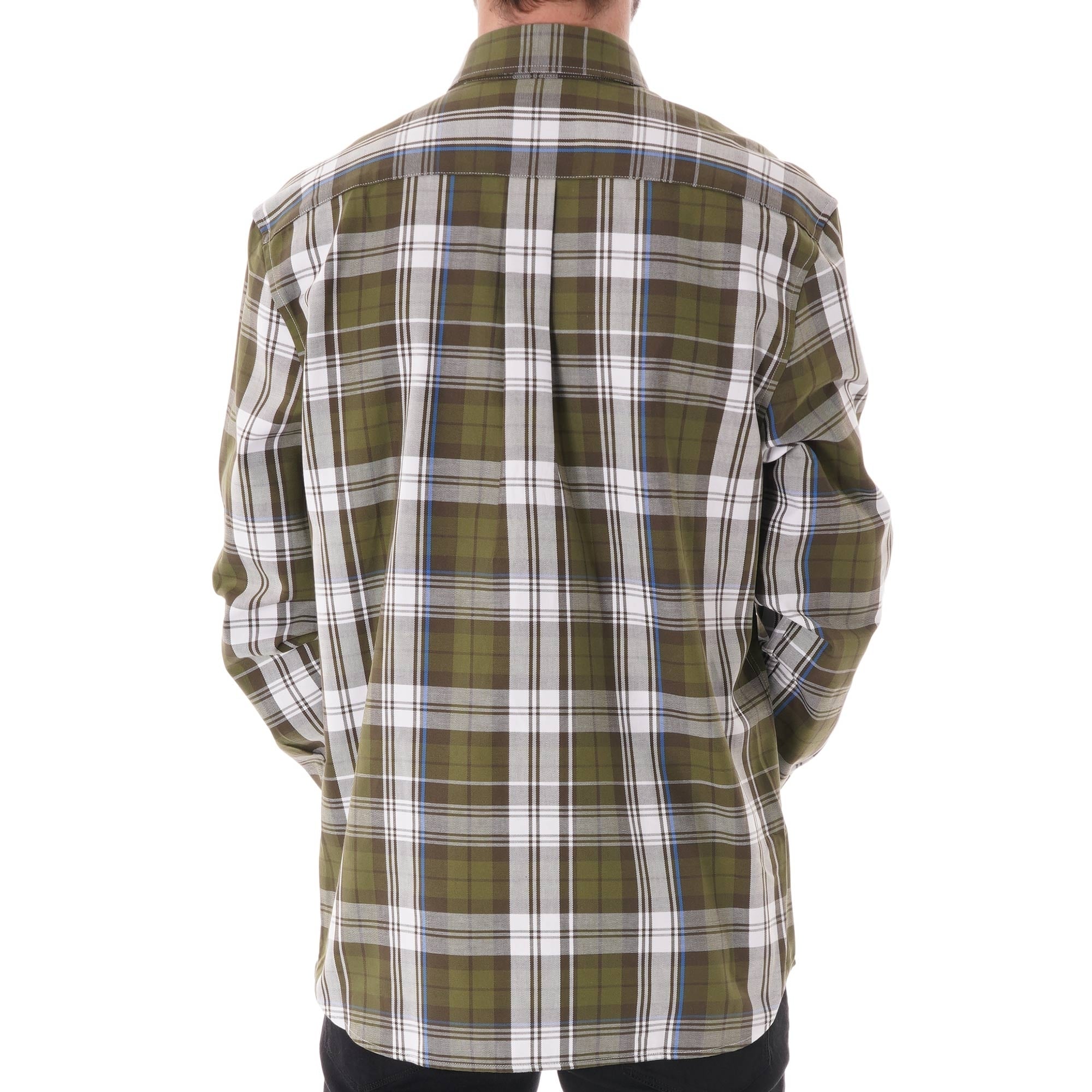 Fred Perry Twill Check Shirt - Dark Thorn