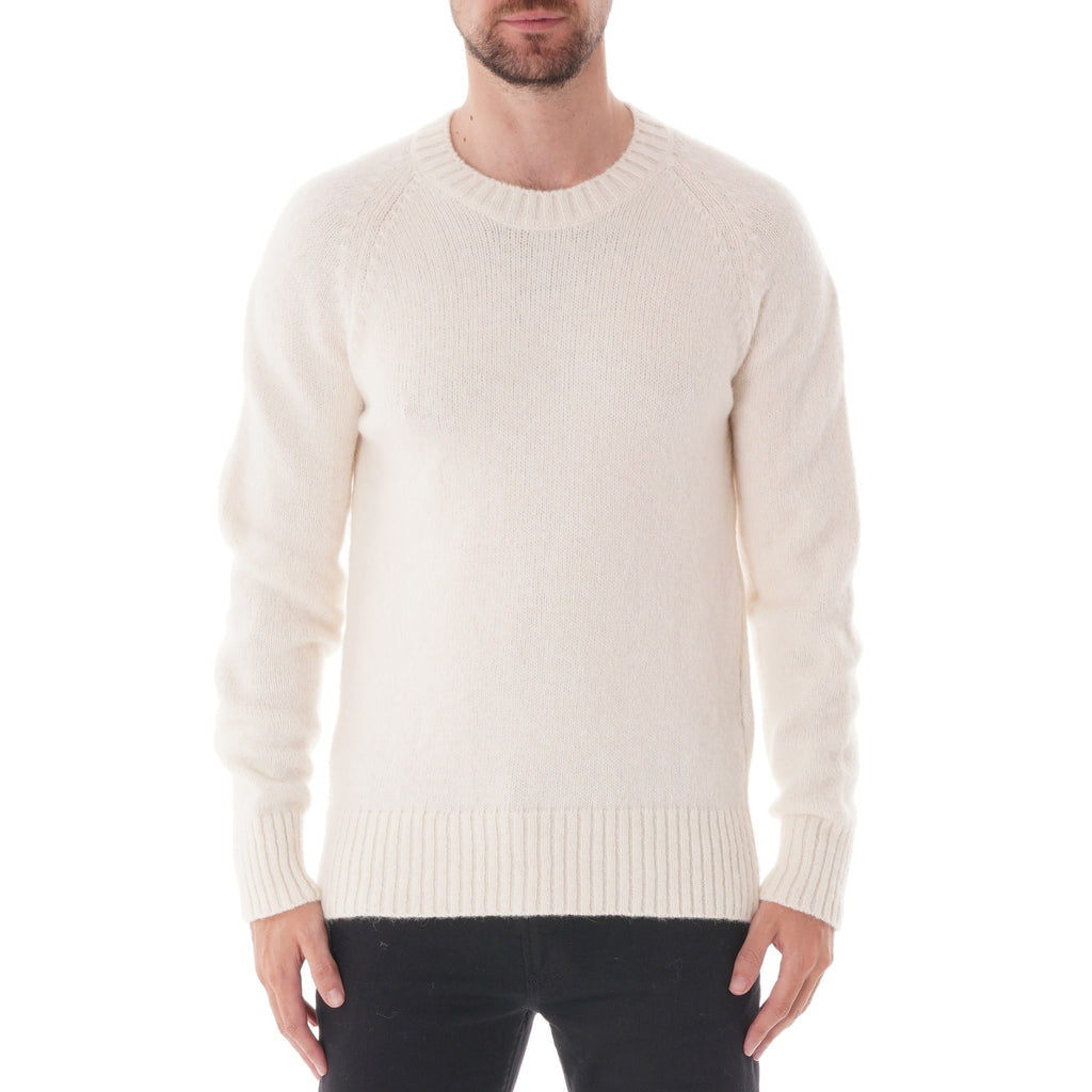 AMI Crewneck Sweater - Off White