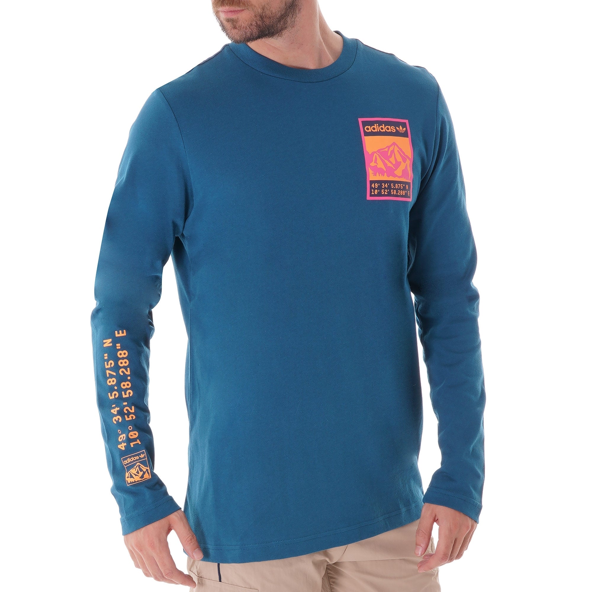 Adidas Originals Long-Sleeve Adiplore - Mineral