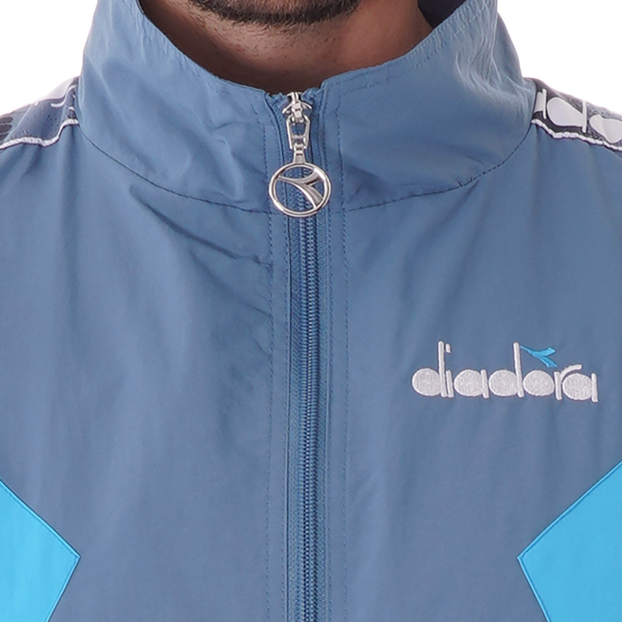 Diadora Jacket 1/2 zip MVB - Blue Heaven