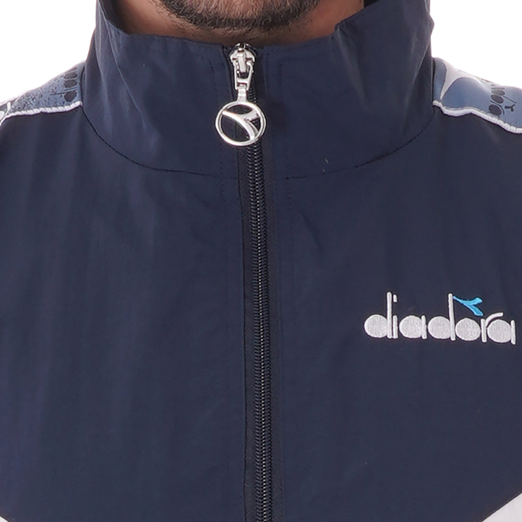 Diadora Jacket 1/2 zip MVB - Blue denim