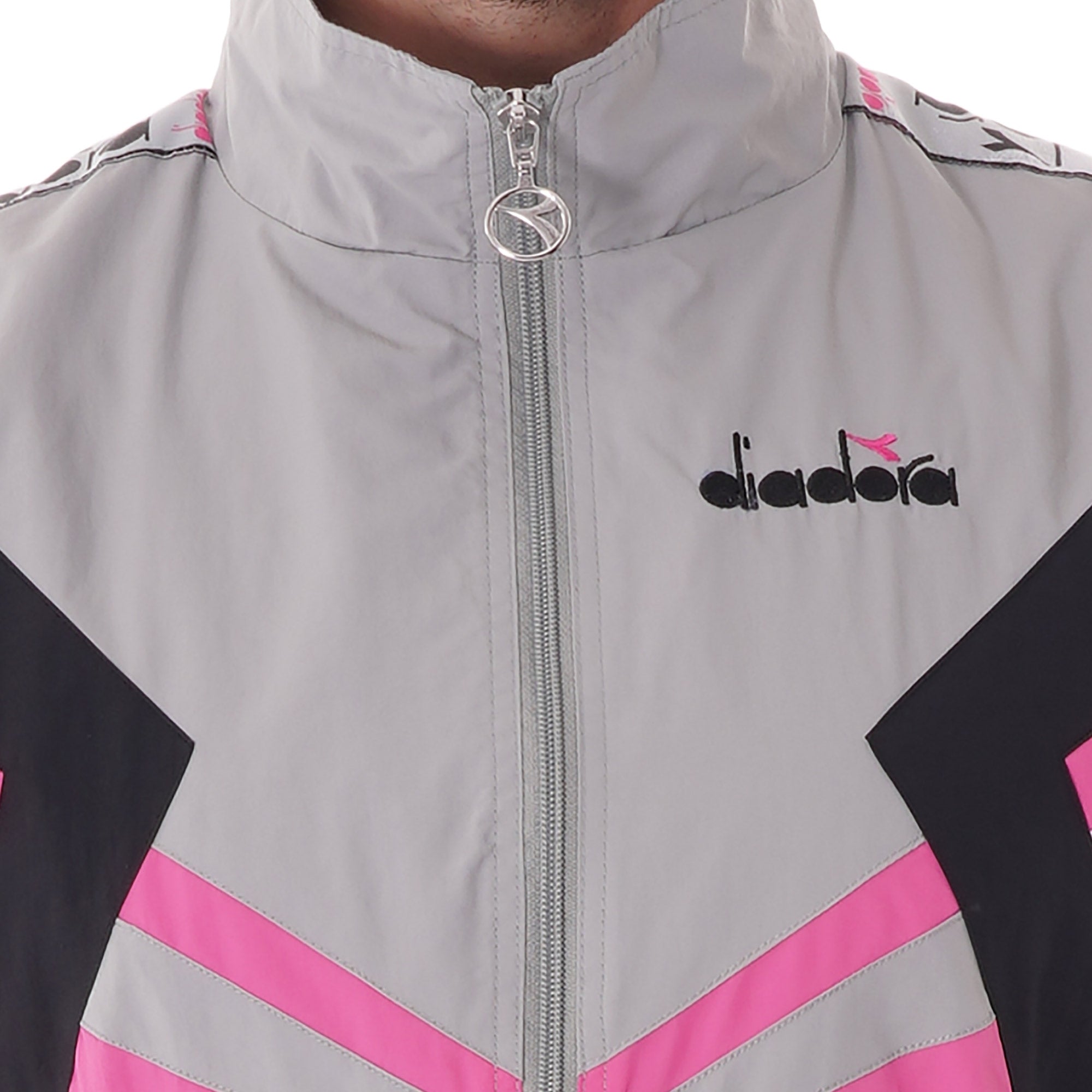 Diadora Jacket 1/2 zip MVB - High Rise