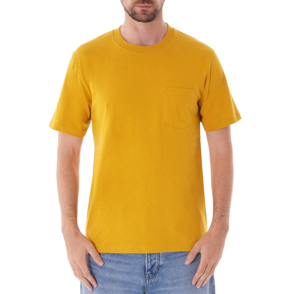 Norse Projects Johannes Pocket T-shirt - Yellow