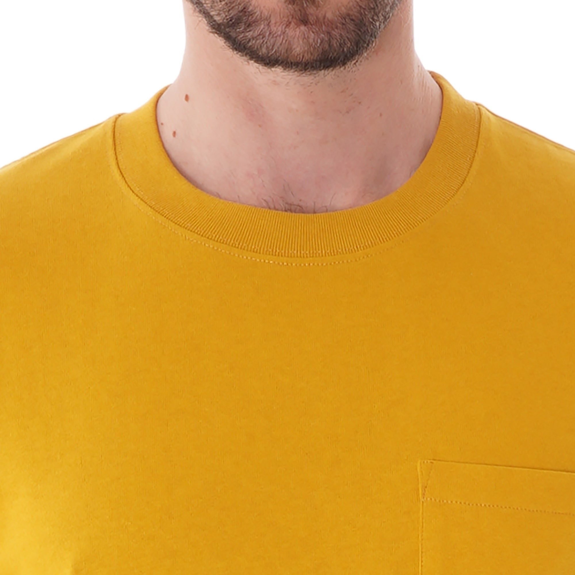 Norse Projects Johannes Pocket T-shirt - Yellow