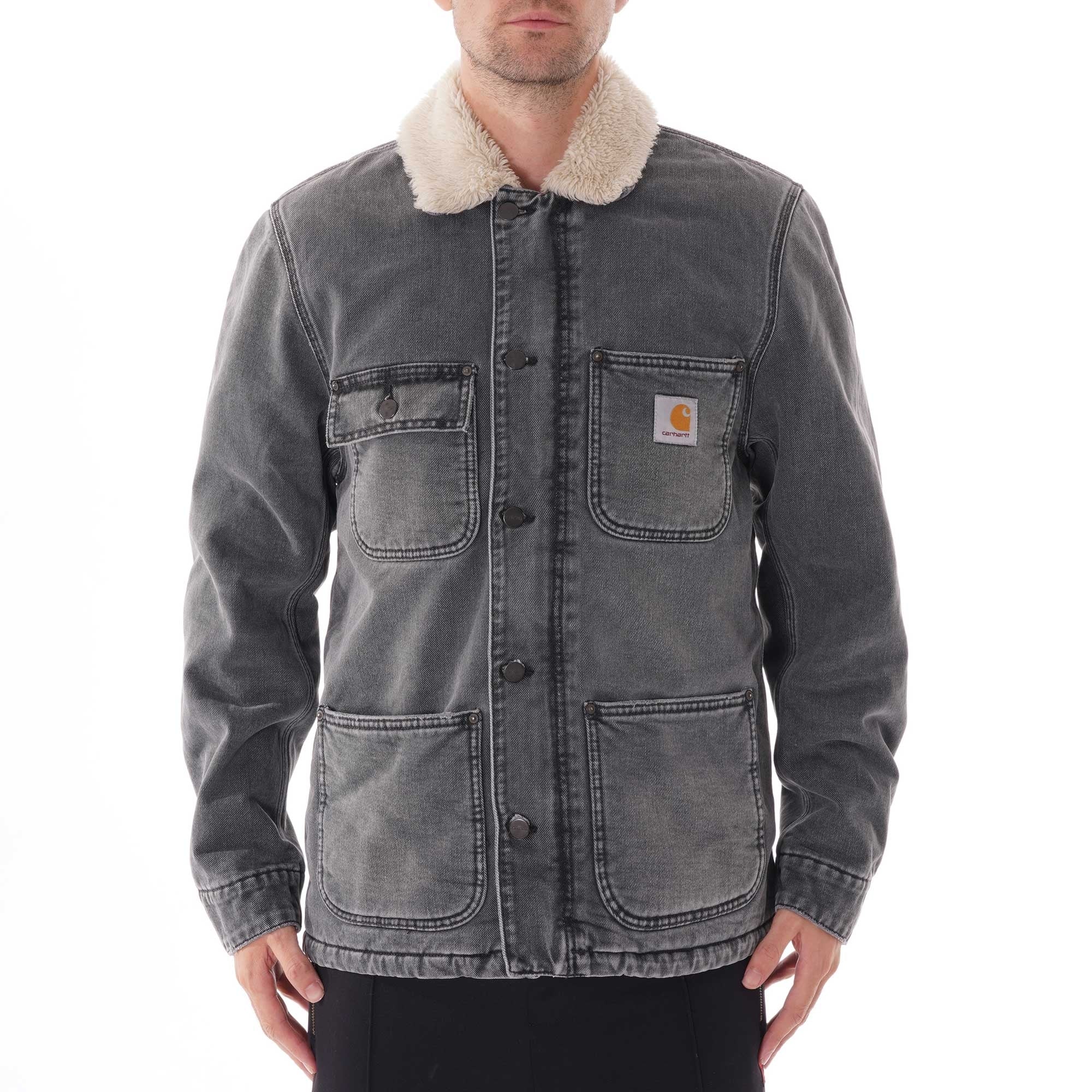 Carhartt WIP Fairmount Coat - Worn Black – Stuarts London