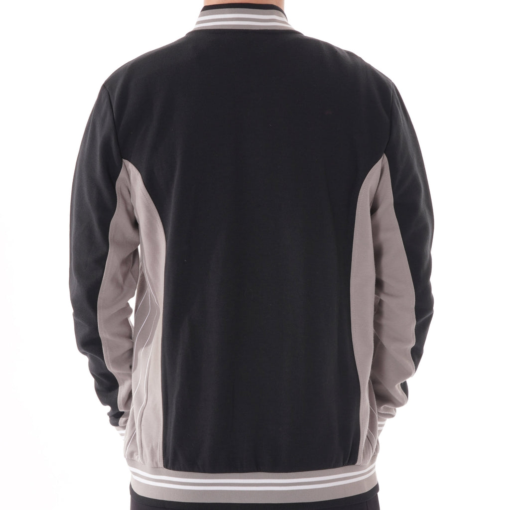 Fila Vintage Settanta Track Top - Black and Grey