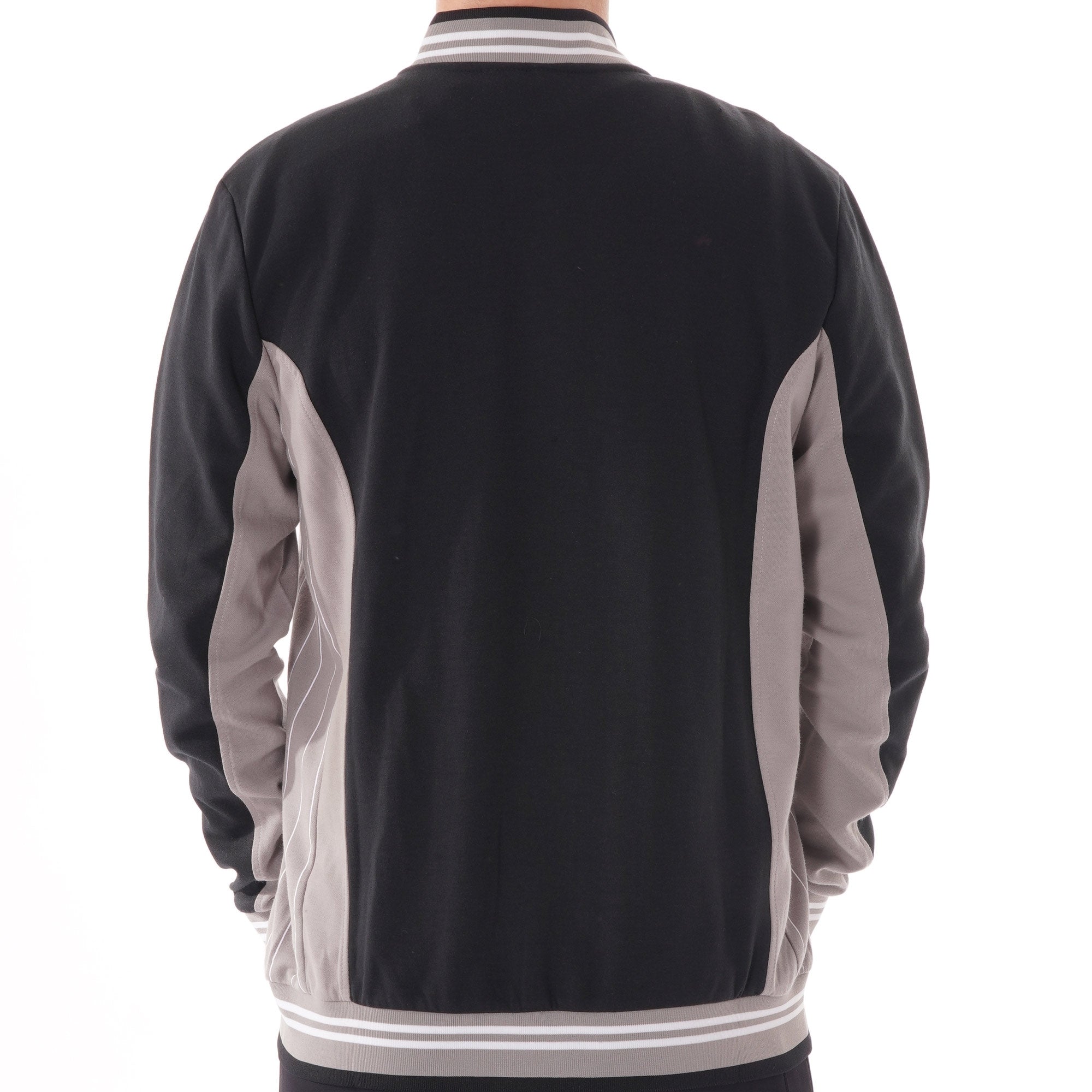 Fila Vintage Settanta Track Top - Black and Grey