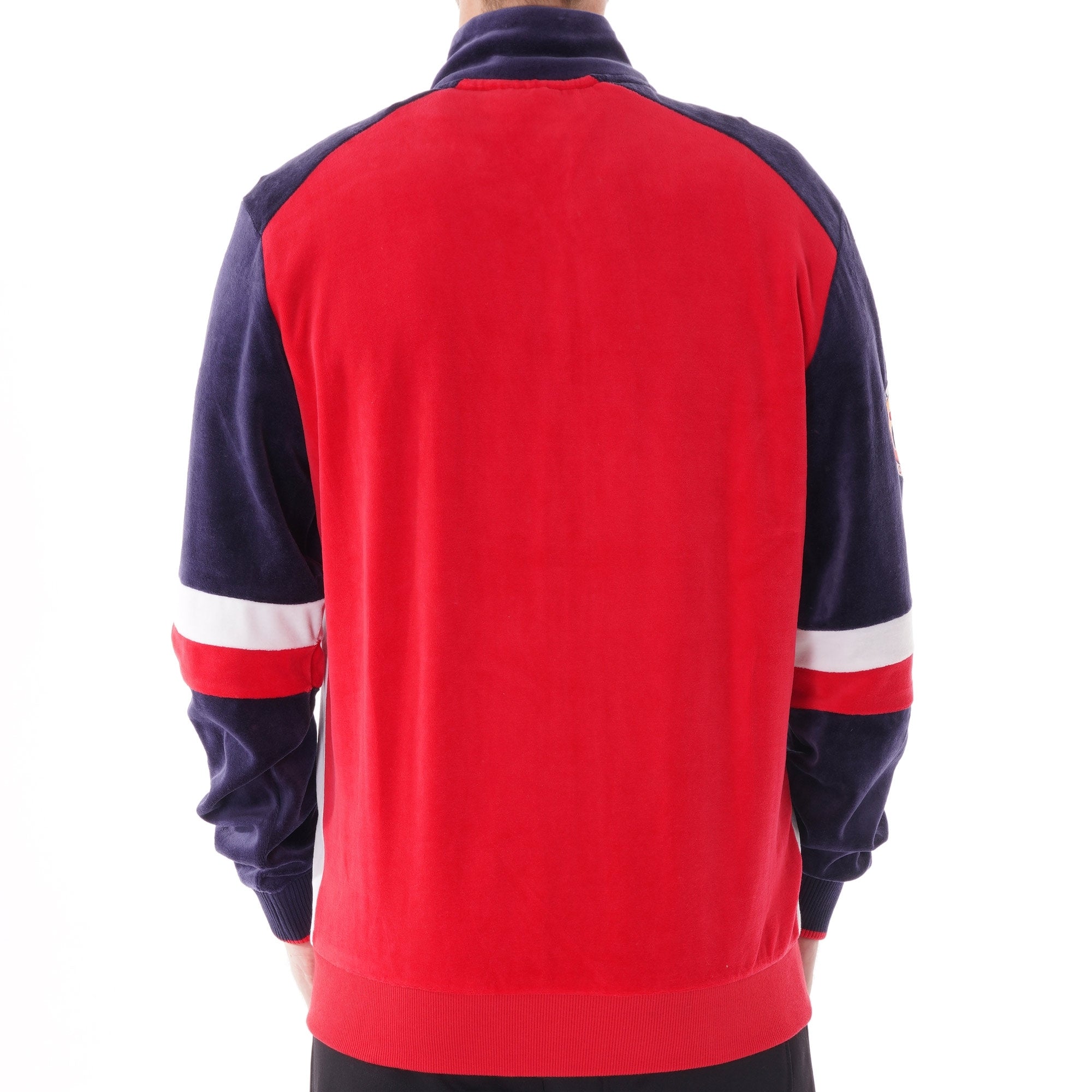 Fila Vintage Camden Velour Track Top - Chinese Red