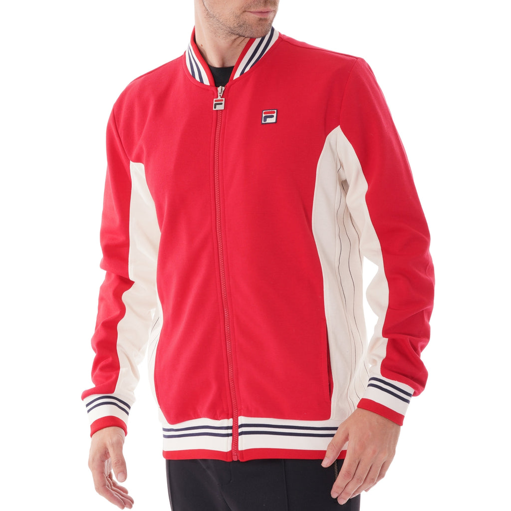 Fila Vintage Settanta Track Top - Chinese Red