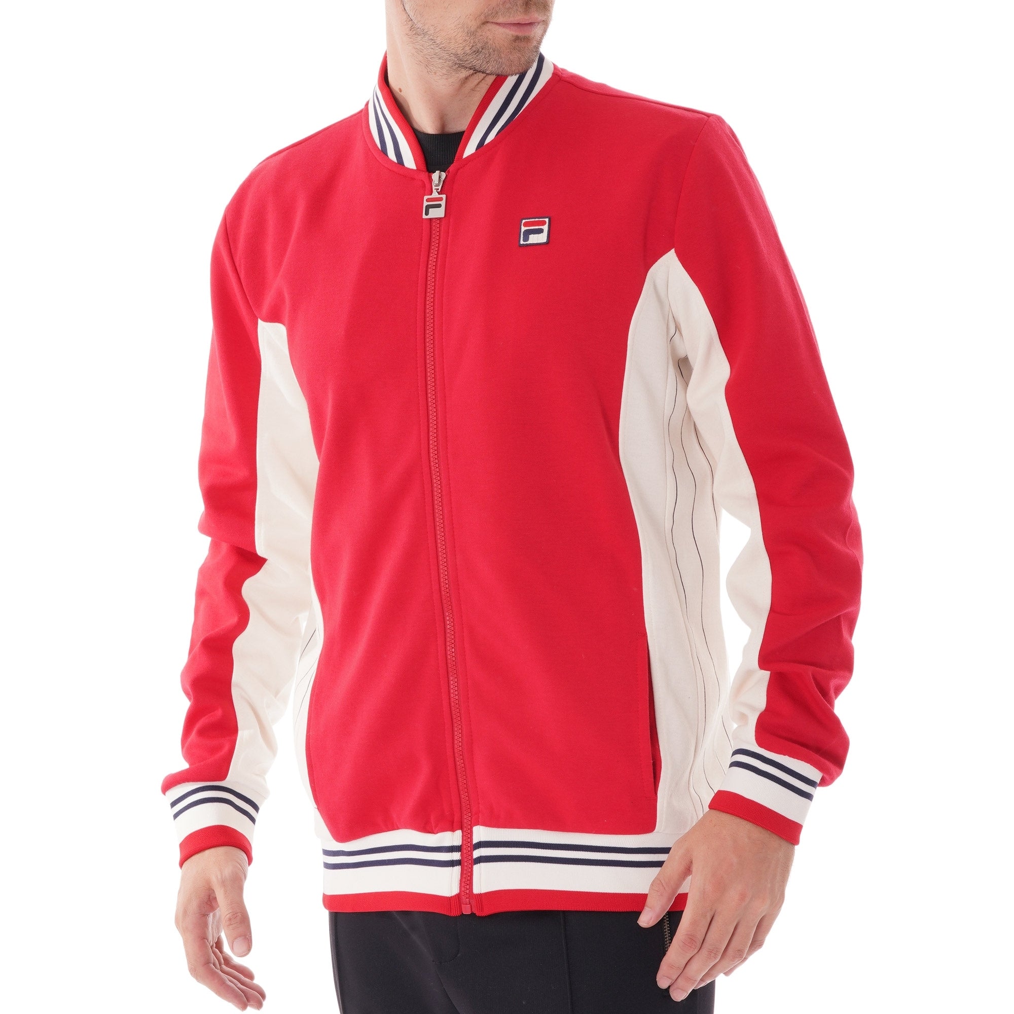 Fila Vintage Settanta Track Top - Chinese Red
