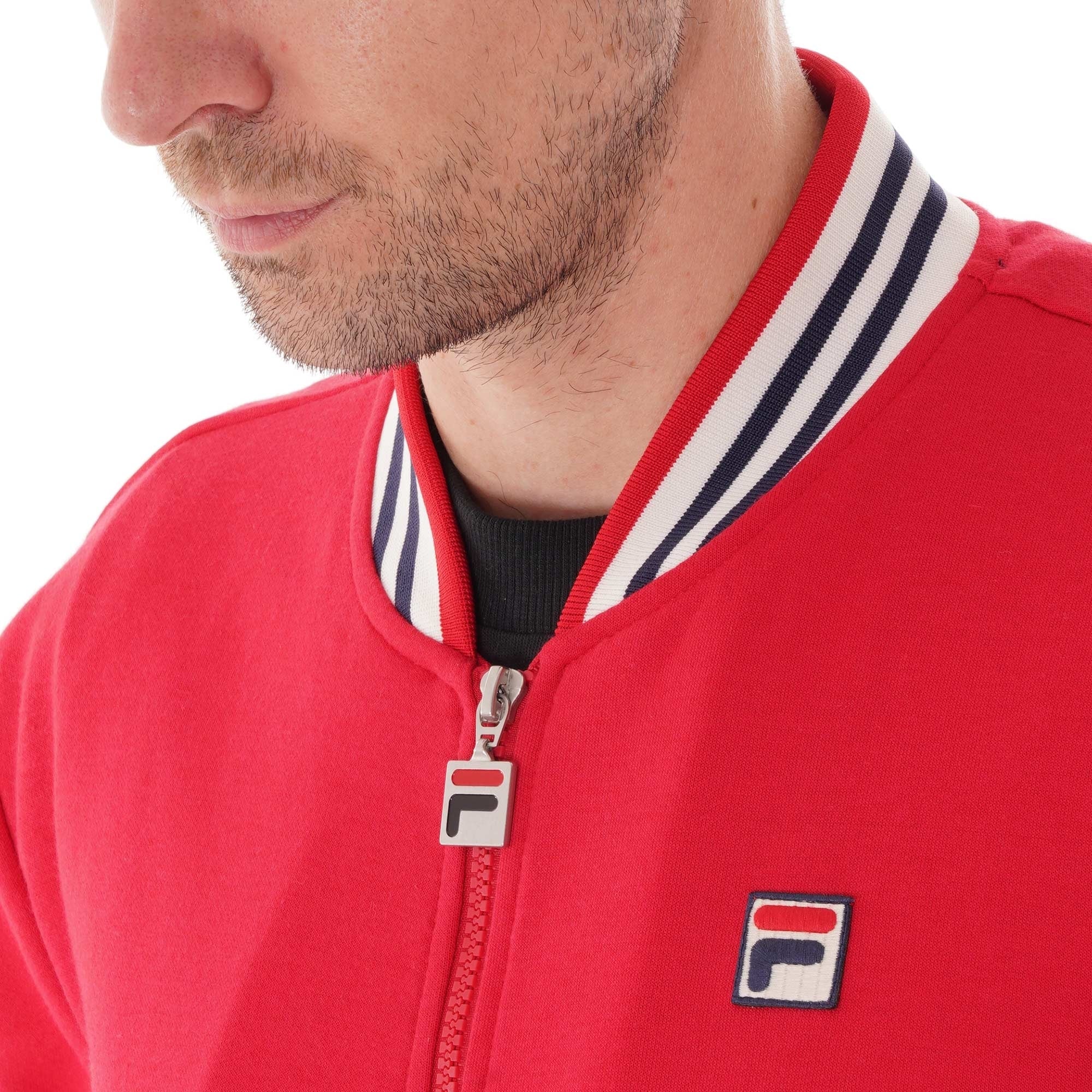 Fila Vintage Settanta Track Top - Chinese Red