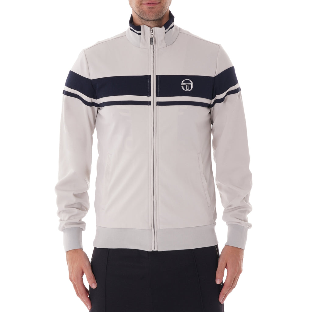 Sergio Tacchini Damarindo Track Top - Microchip and Navy
