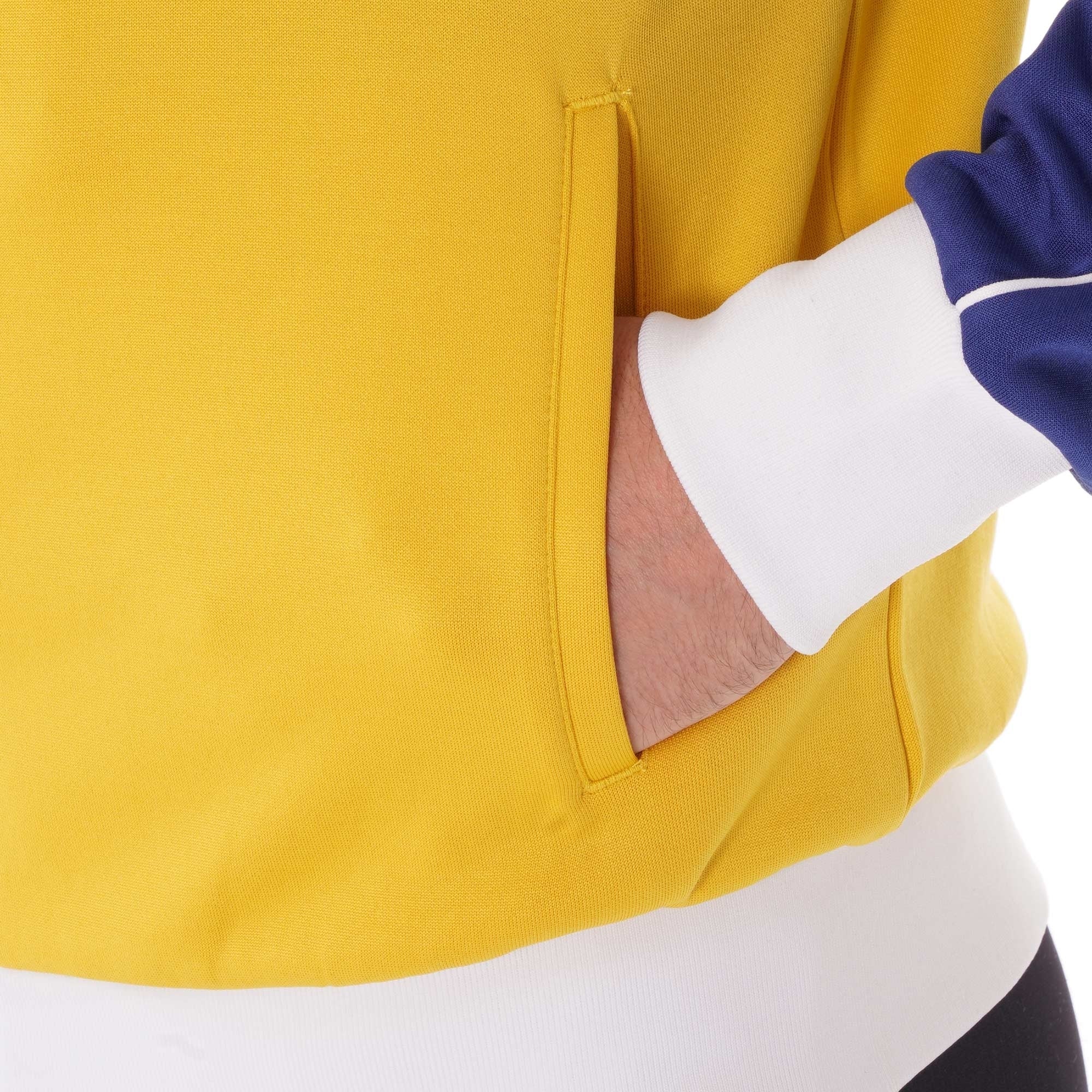 Sergio Tacchini Ghibli Track Top - Sulphour (Yellow/Vintage Blue)