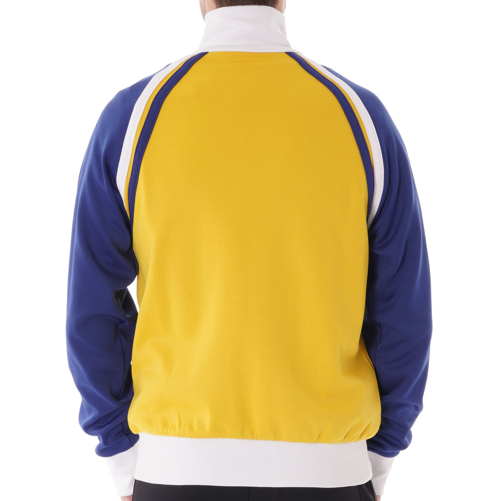 Sergio Tacchini Ghibli Track Top - Sulphour (Yellow/Vintage Blue)