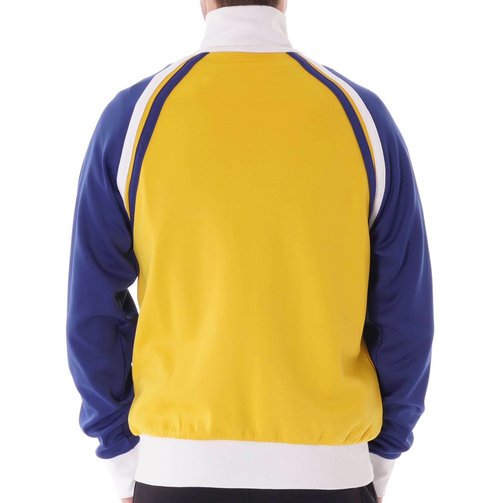 Sergio Tacchini Ghibli Track Top - Sulphour (Yellow/Vintage Blue)