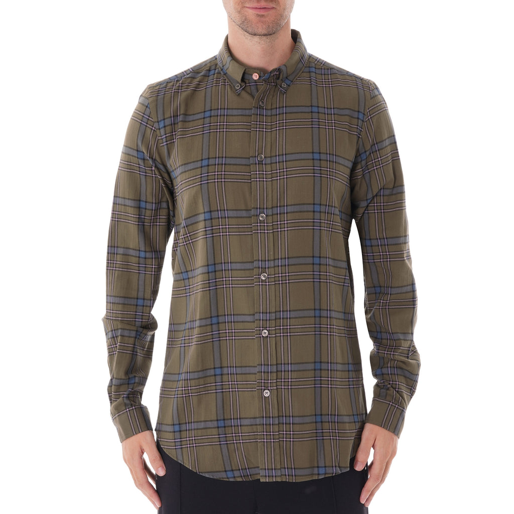 Paul Smith Tailored Shirt - Green Check