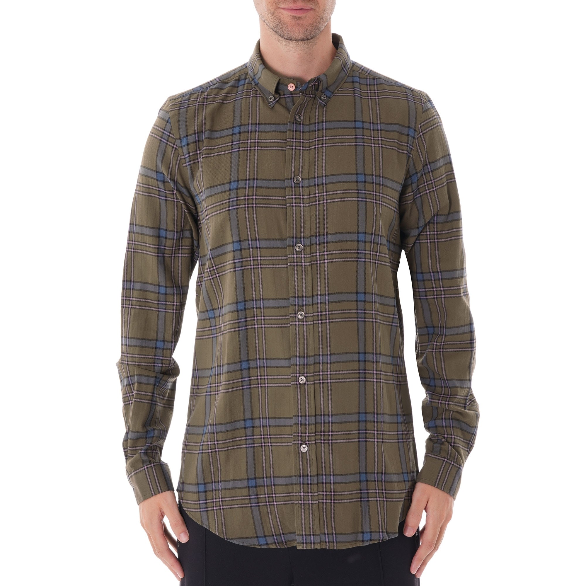 Paul Smith Tailored Shirt - Green Check