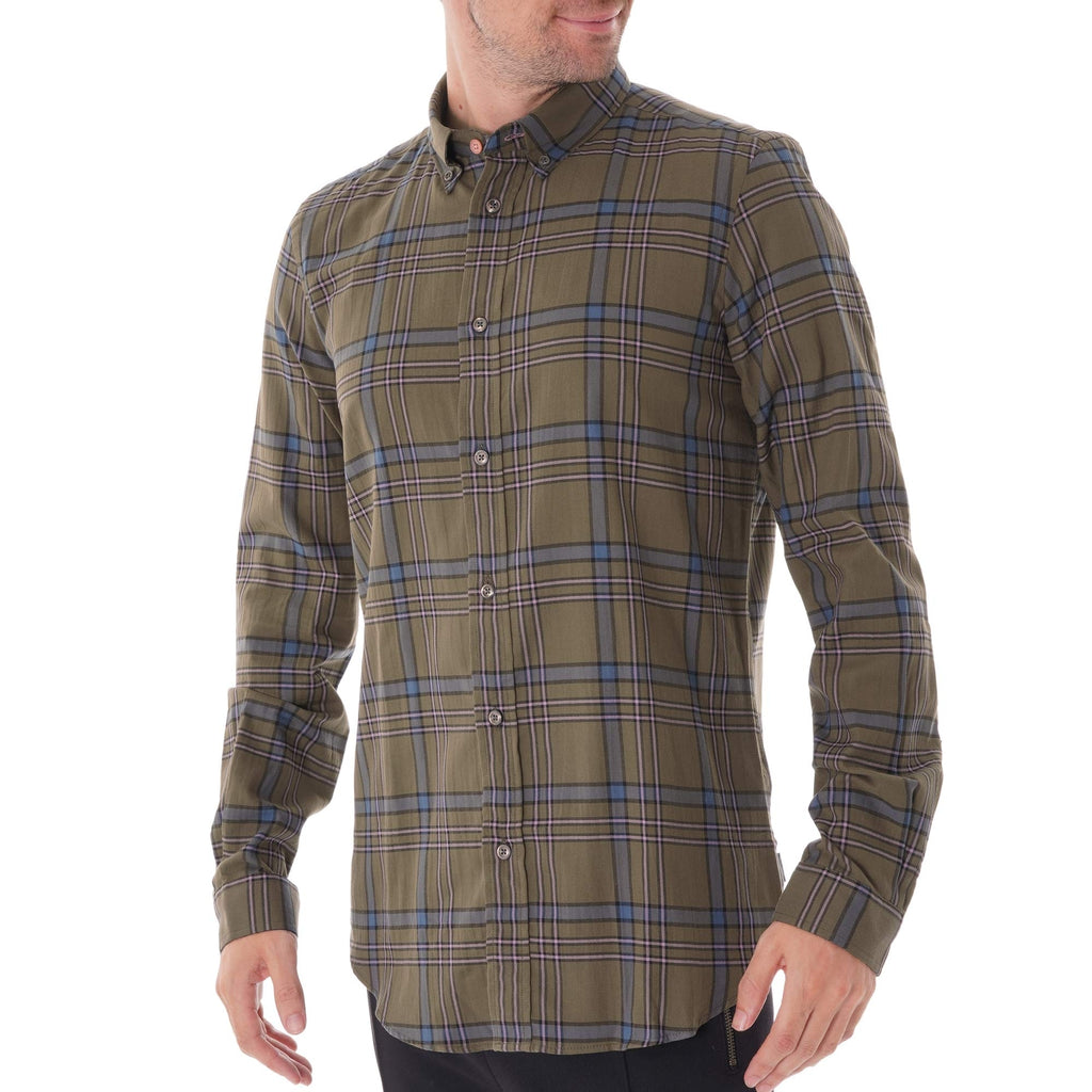 Paul Smith Tailored Shirt - Green Check