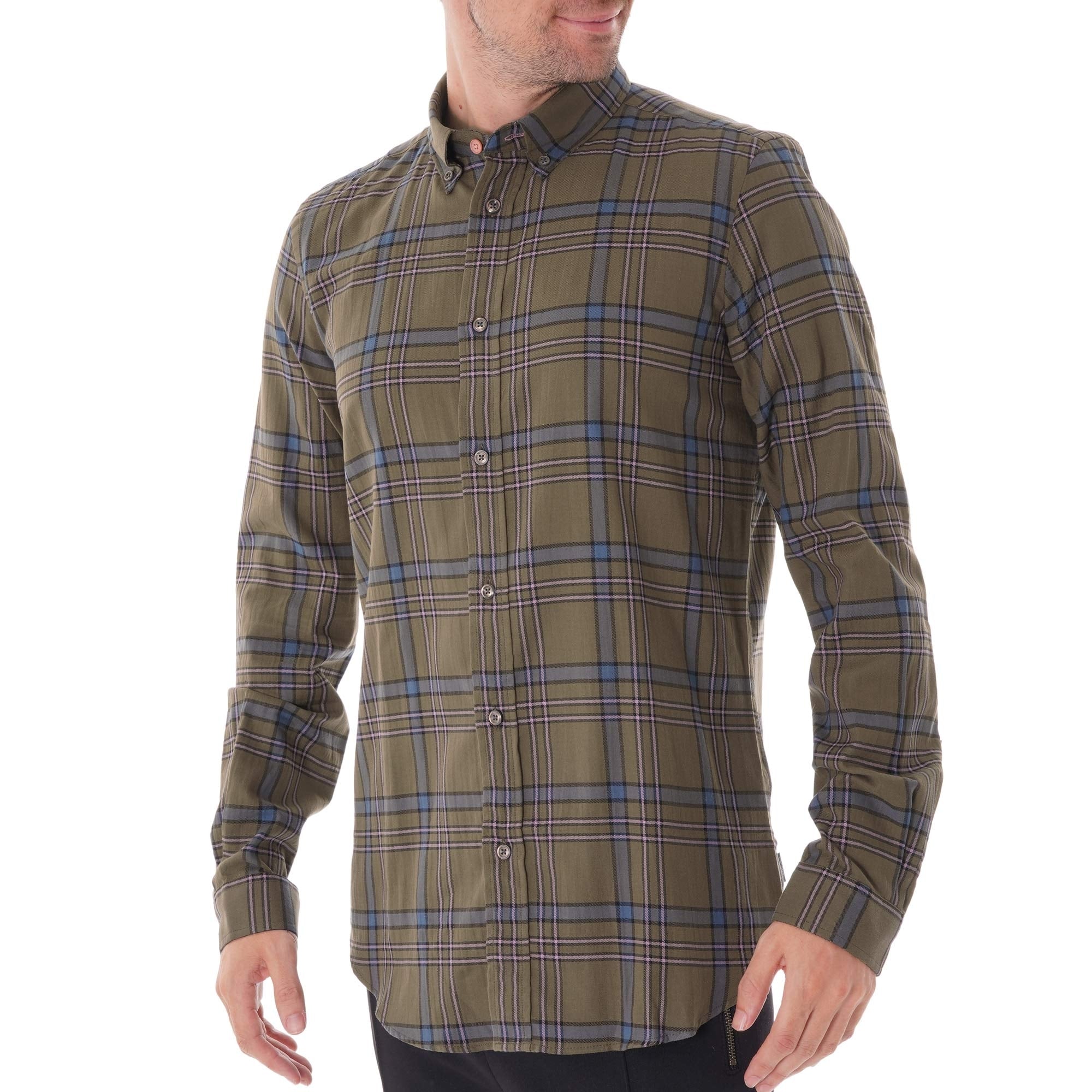 Paul Smith Tailored Shirt - Green Check