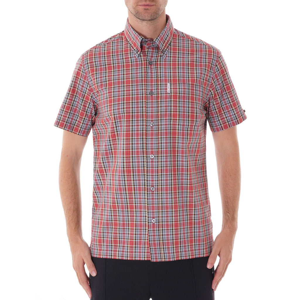 Ben Sherman Archive Check - Red