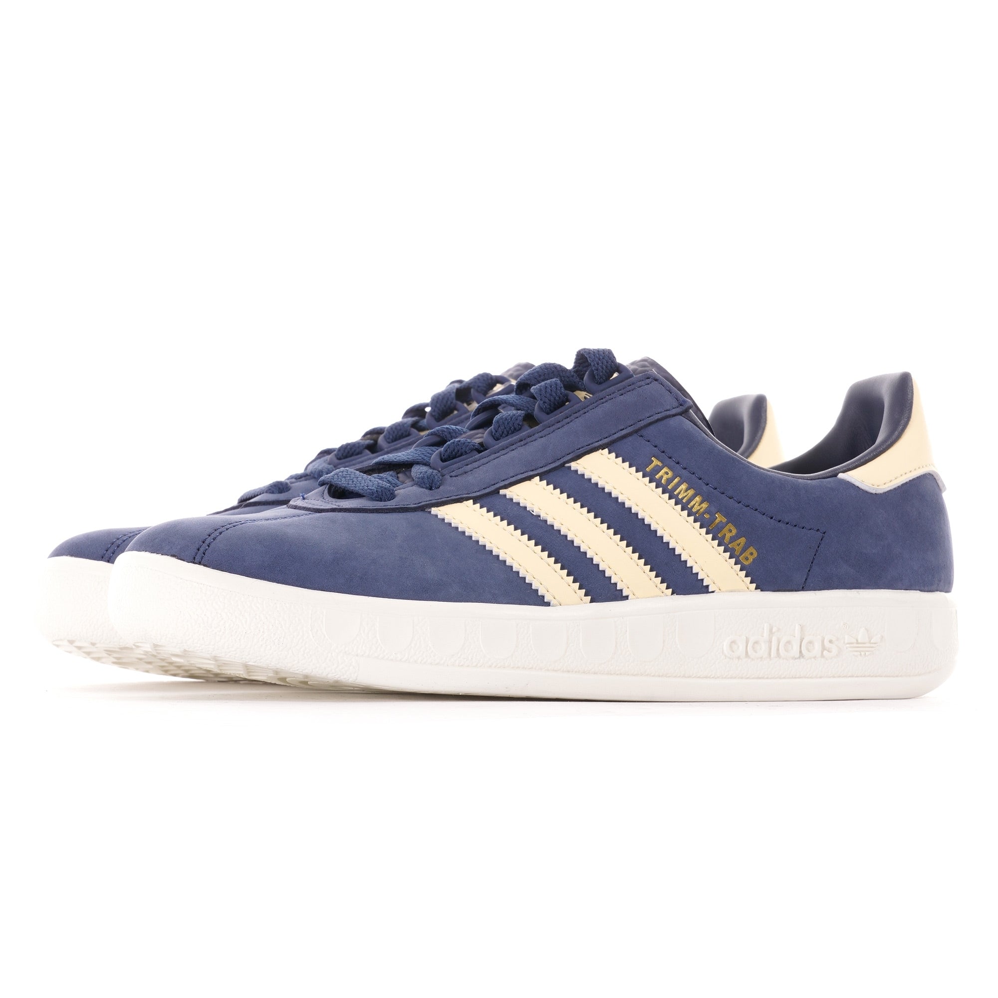 Adidas Originals Trimm Trab Samstag - Collegiate Navy and Easy Yellow