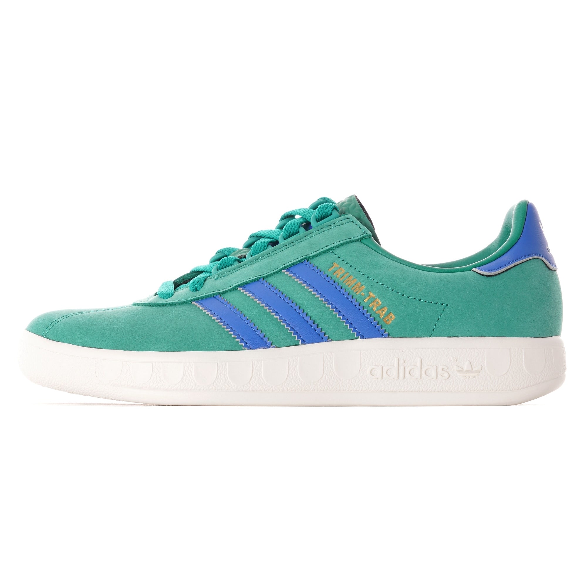 Adidas Originals Trim Trab Shoes - Bold Green, Blue and Cream White