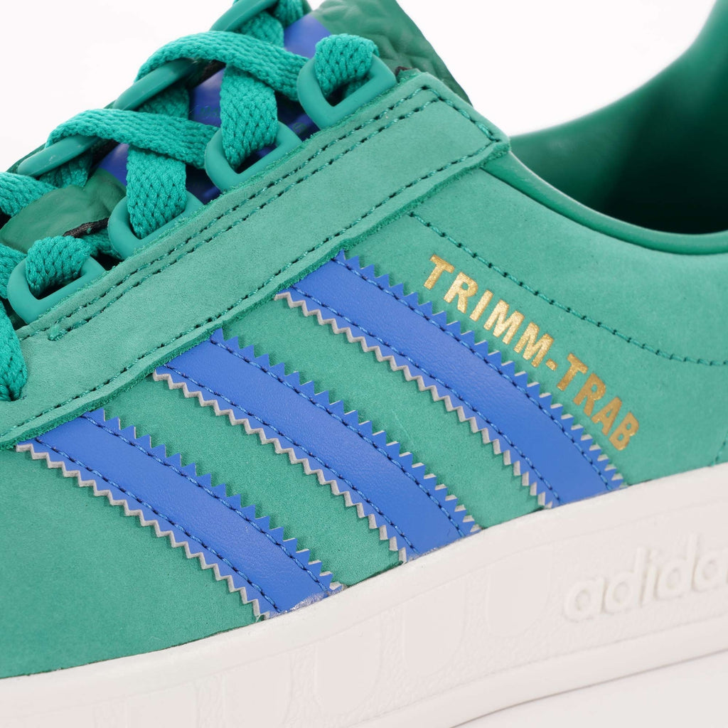 Adidas Originals Trim Trab Shoes - Bold Green, Blue and Cream White