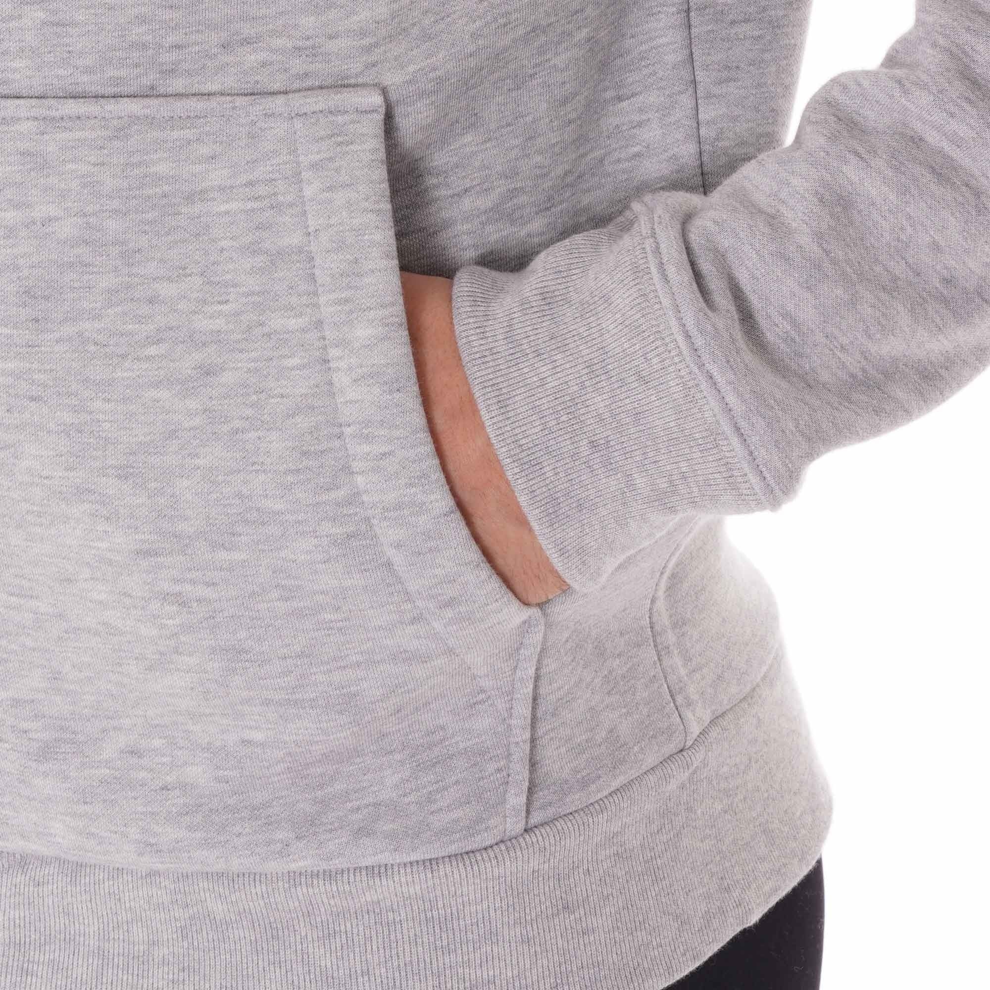 Lacoste Full Zip Hoodie - Grey