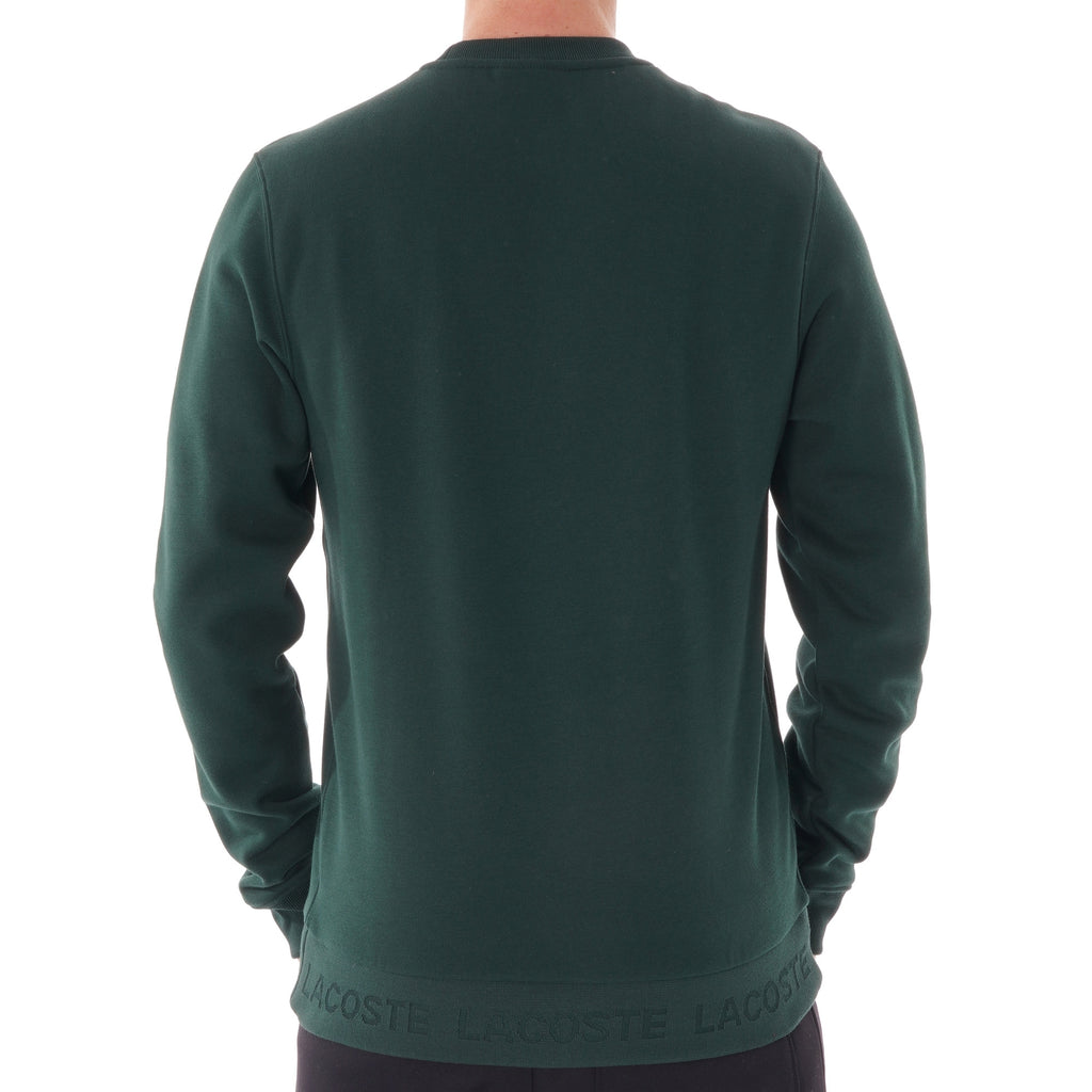 Lacoste Contrast Accents Sweatshirt - Green