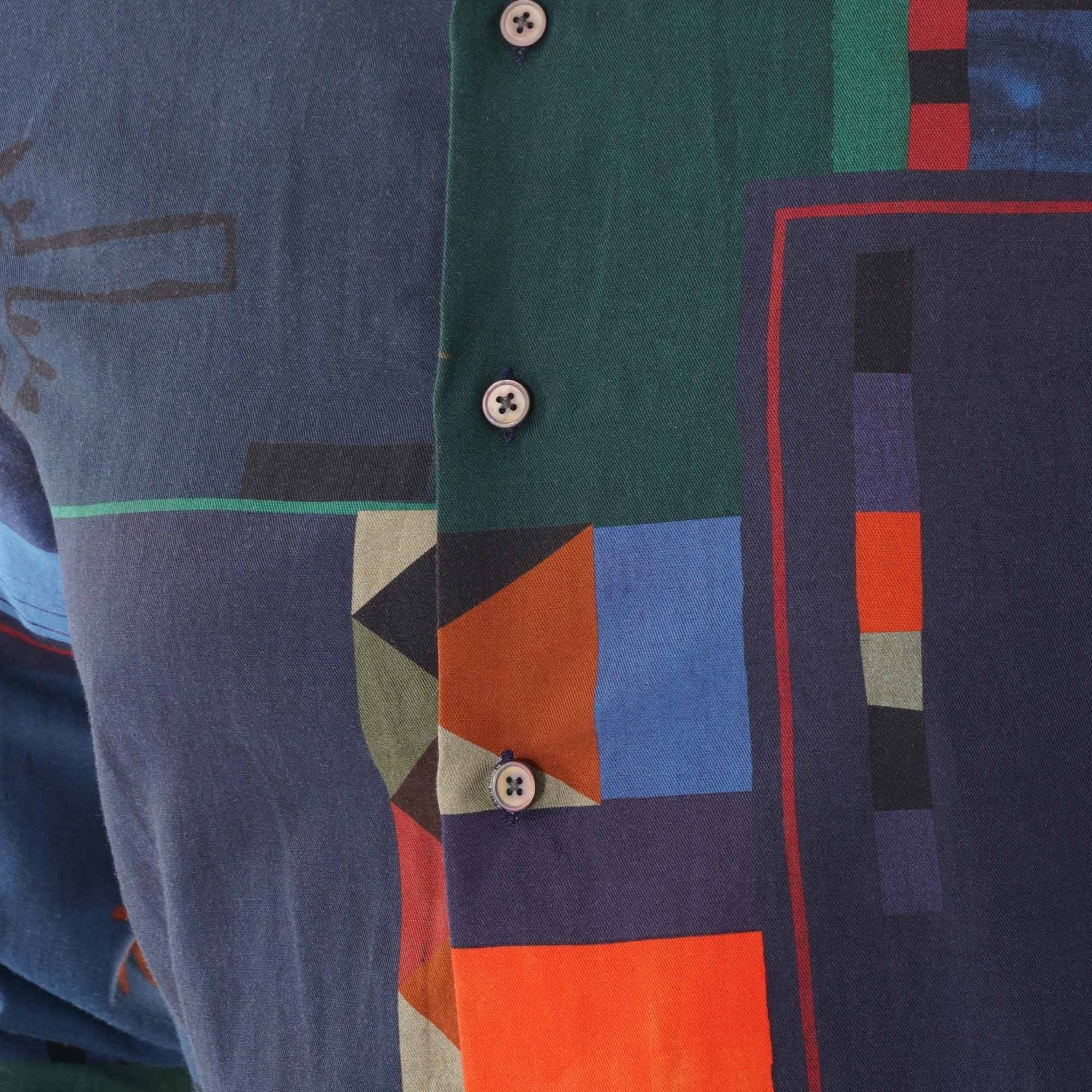 Paul Smith Flag Print Shirt