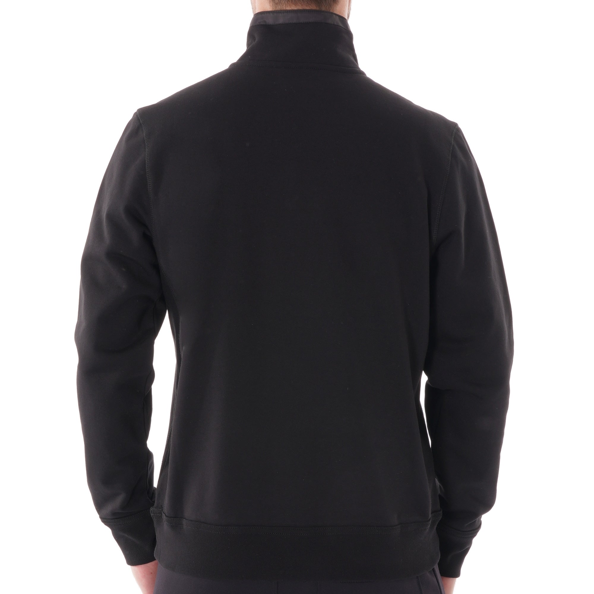 Paul Smith Half-Zip Funnel Neck Sweatshirt - Black