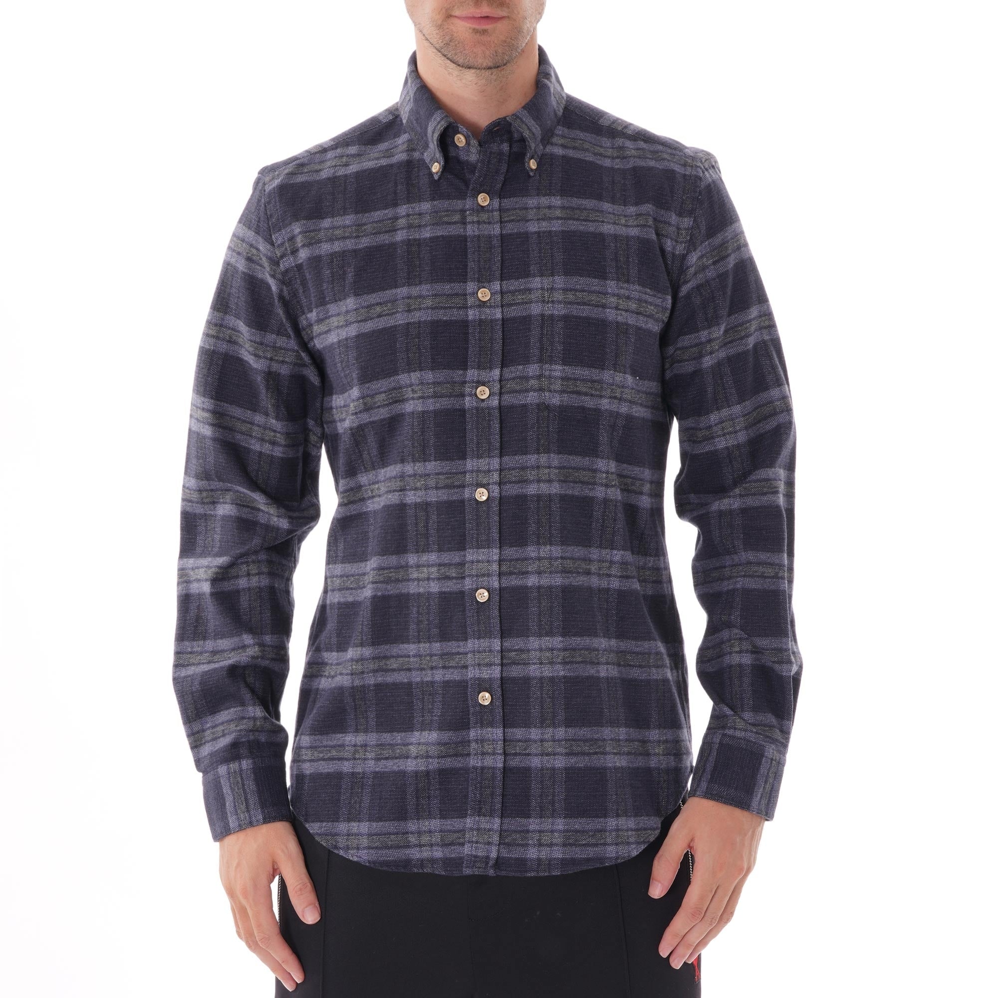 Portuguese Flannel Check Abstract - Blue