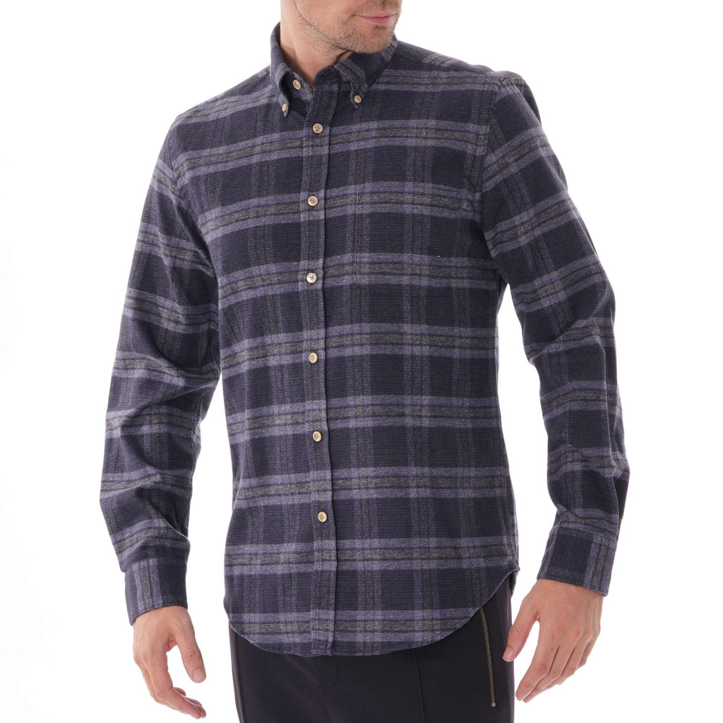 Portuguese Flannel Check Abstract - Blue