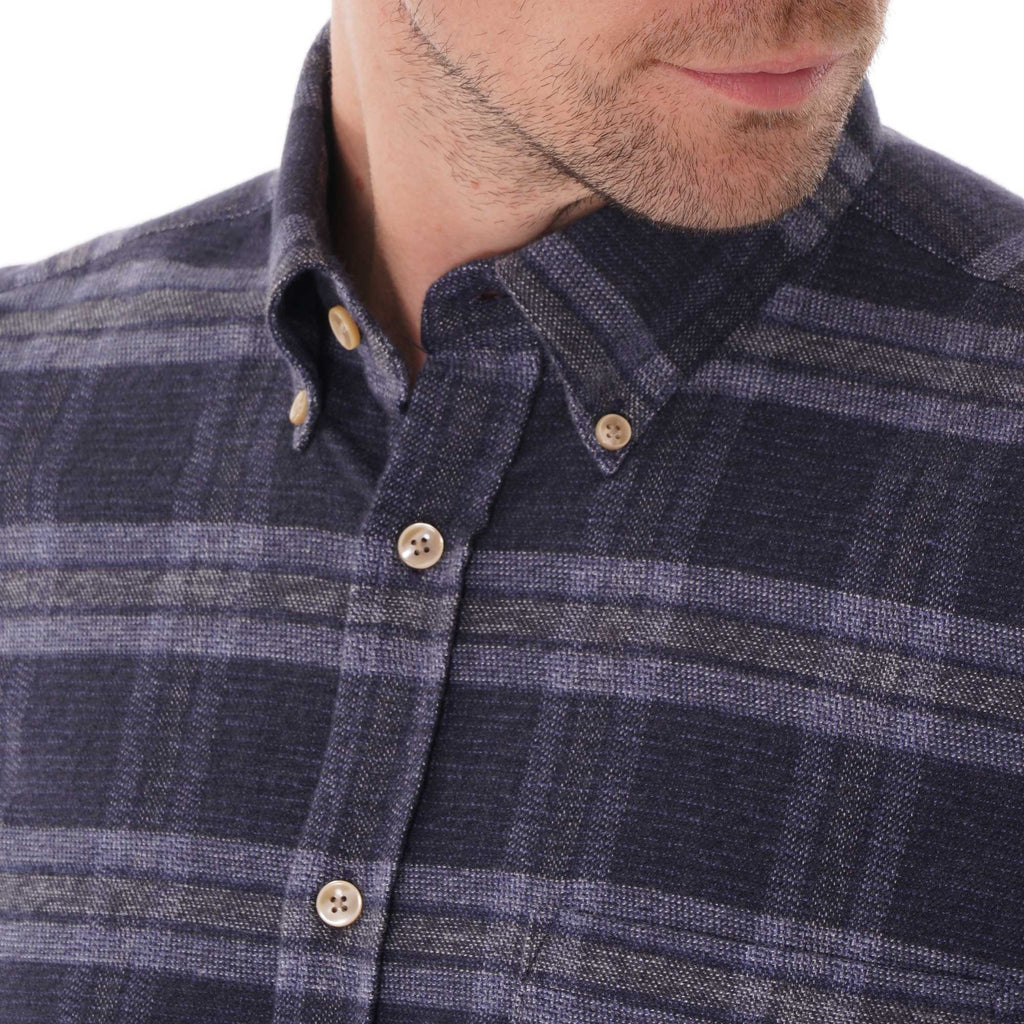 Portuguese Flannel Check Abstract - Blue