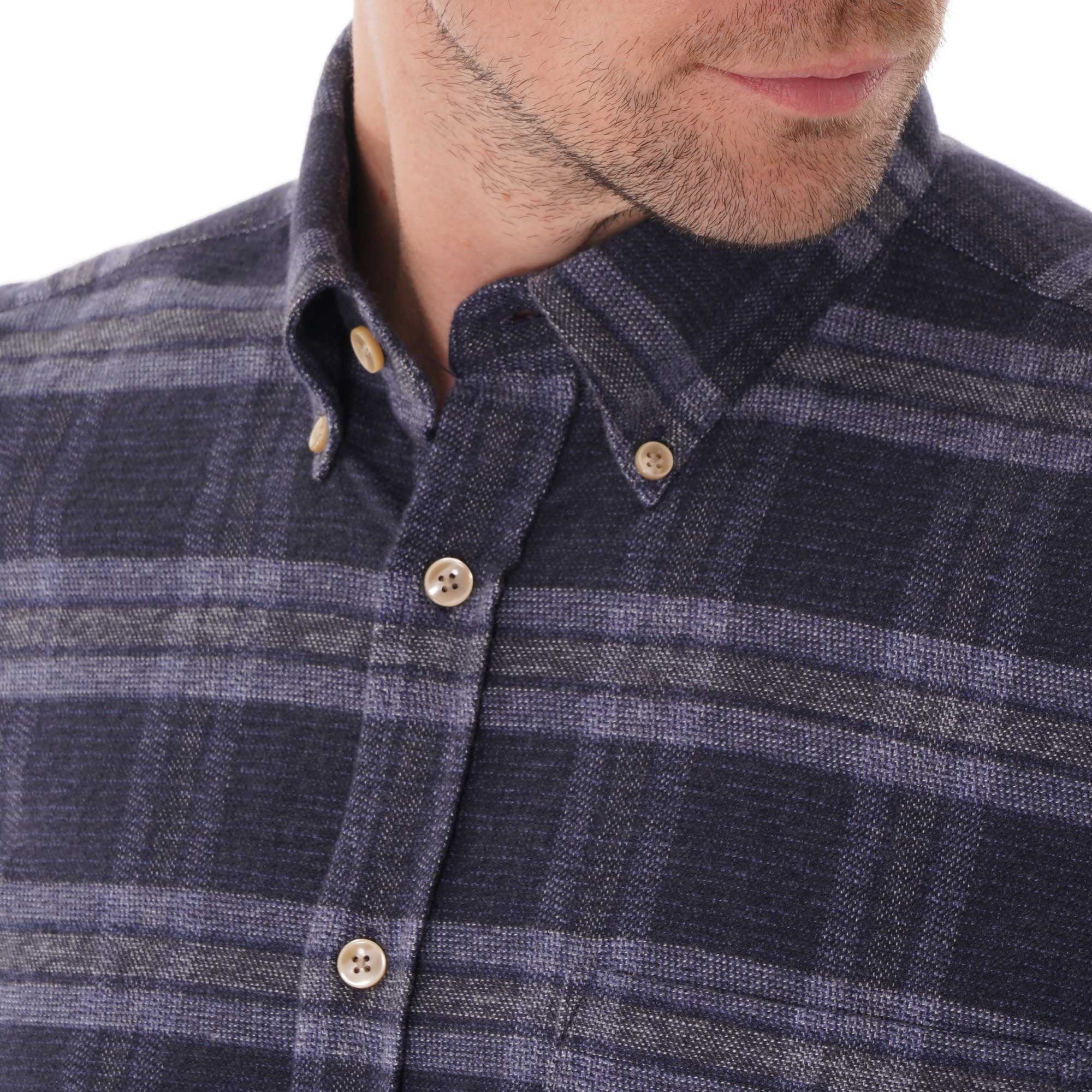 Portuguese Flannel Check Abstract - Blue