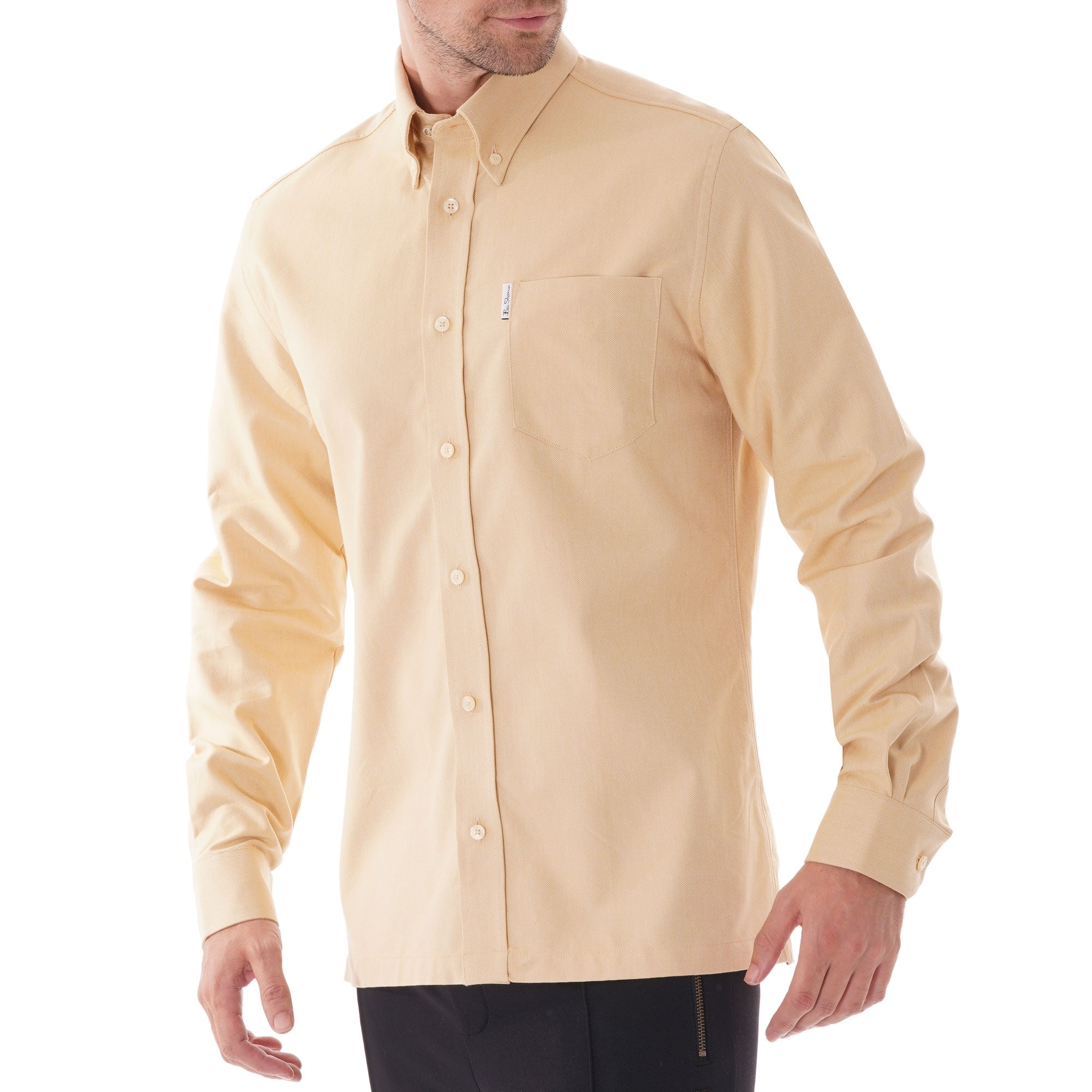 Ben Sherman Long Sleeve Arch shirt - Dijon