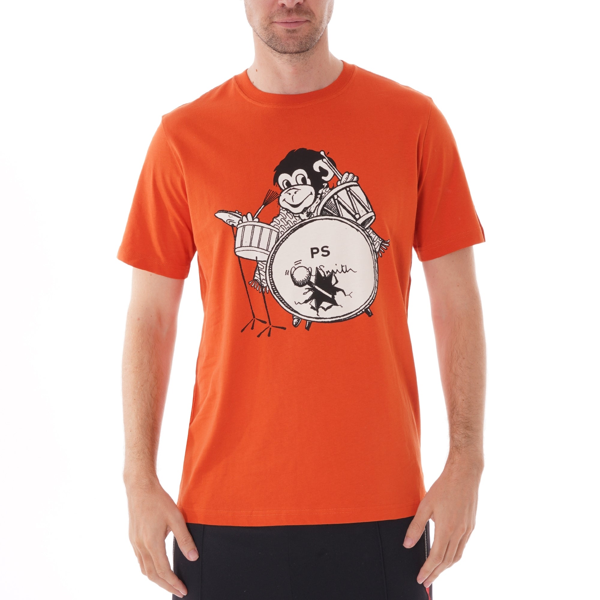 Paul Smith Monkey T-shirt - Orange