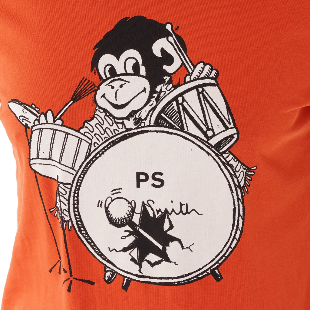 Paul Smith Monkey T-shirt - Orange