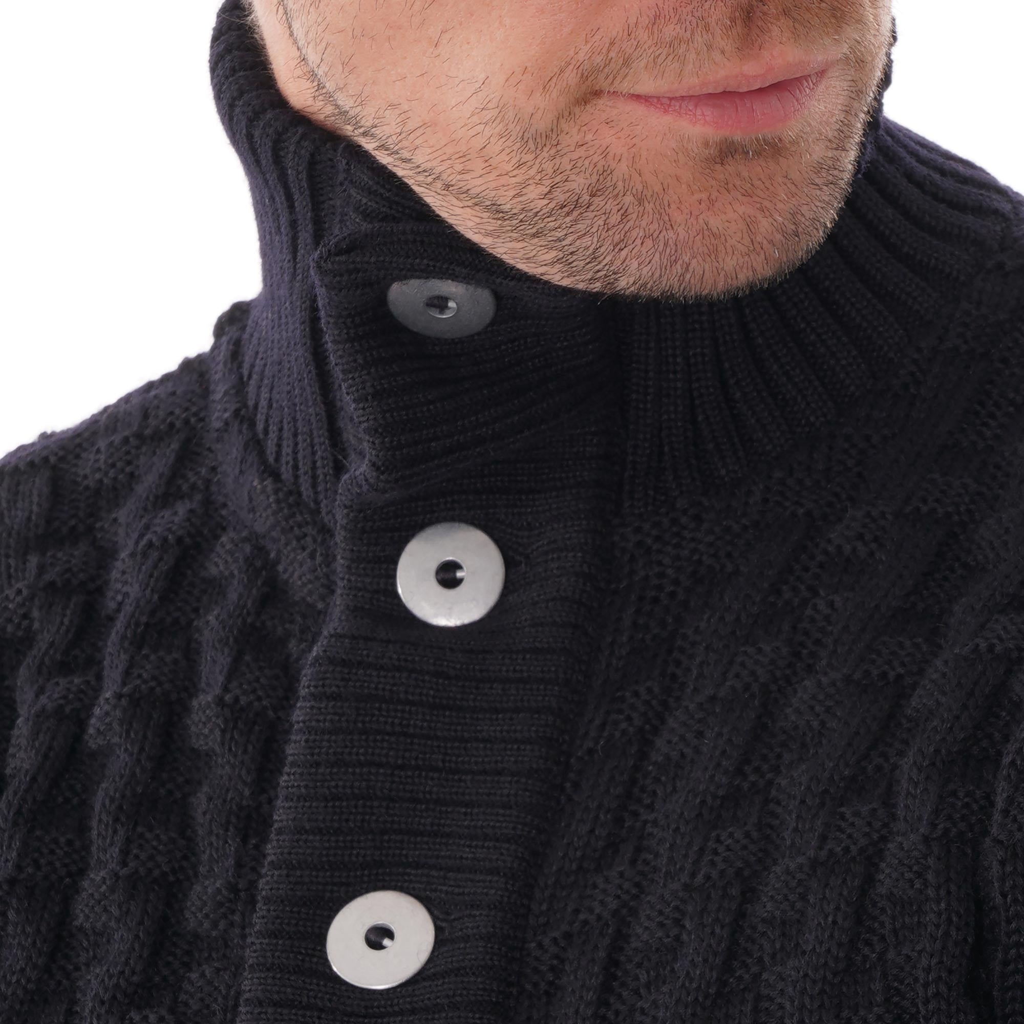 S.N.S Herning Stark Cardigan - Navy