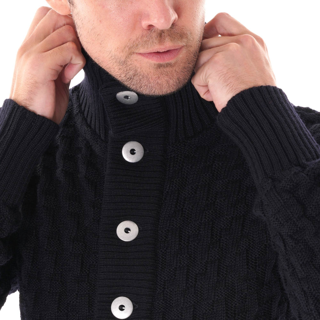 S.N.S Herning Stark Cardigan - Navy