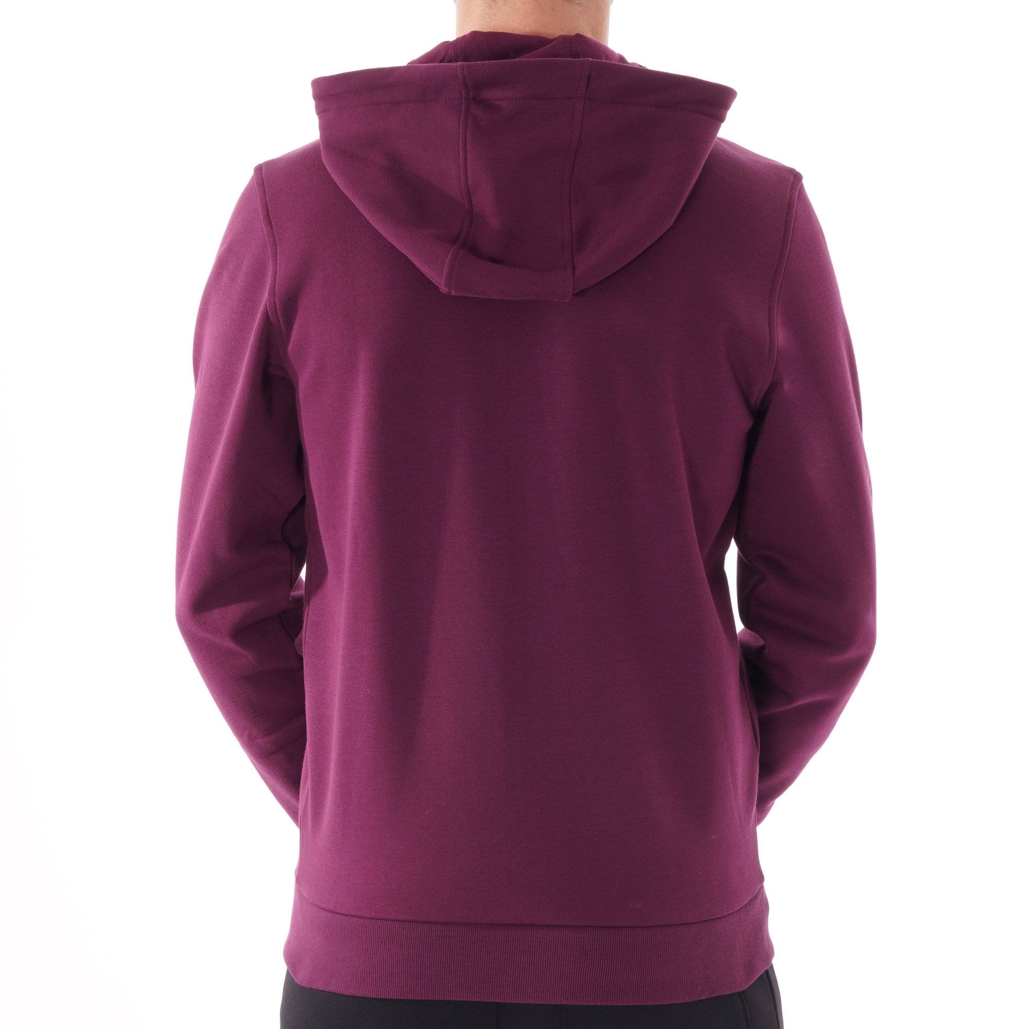 Lacoste Zip-Up Hoodie - Bordeaux