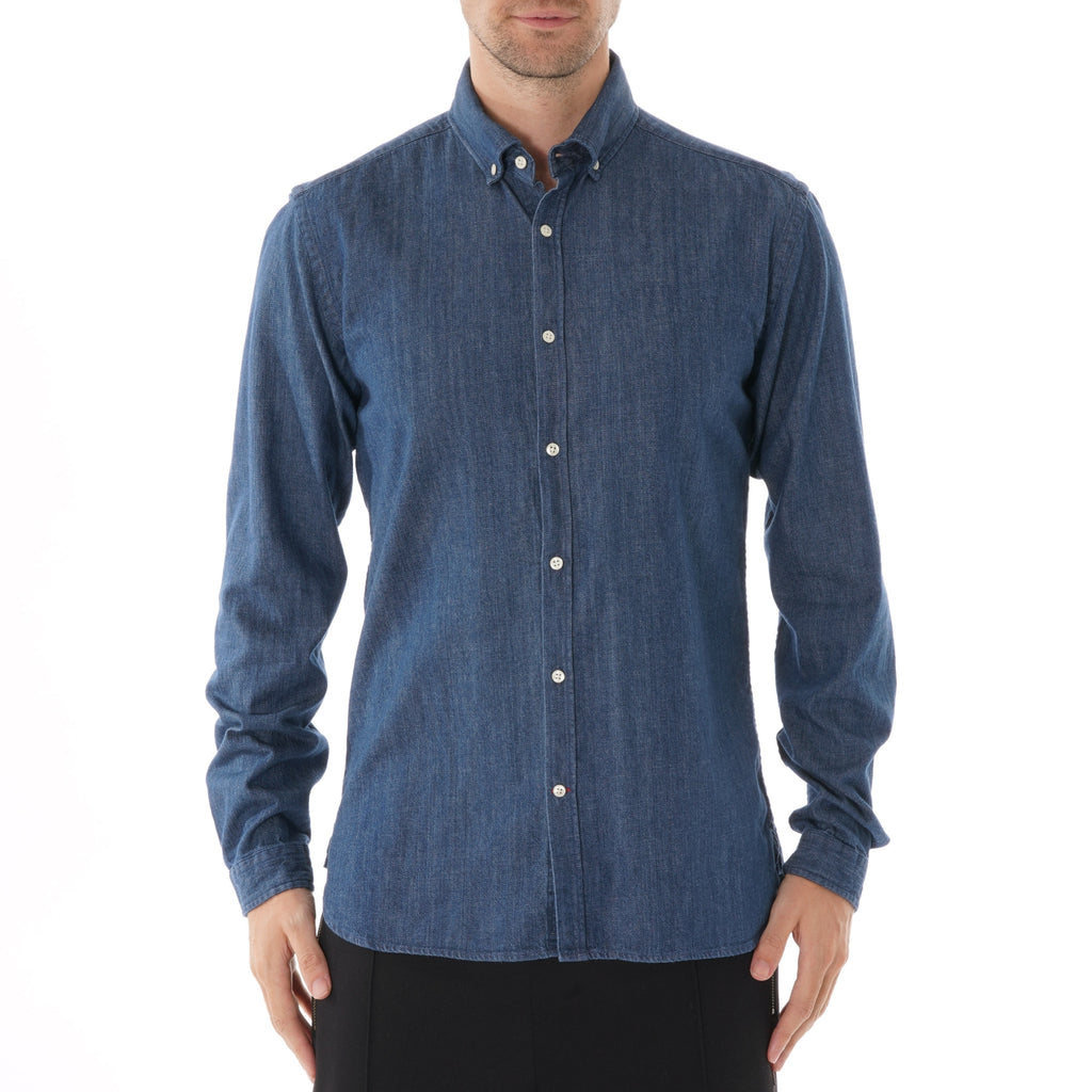 Oliver Spencer Aston Shirt - Indigo