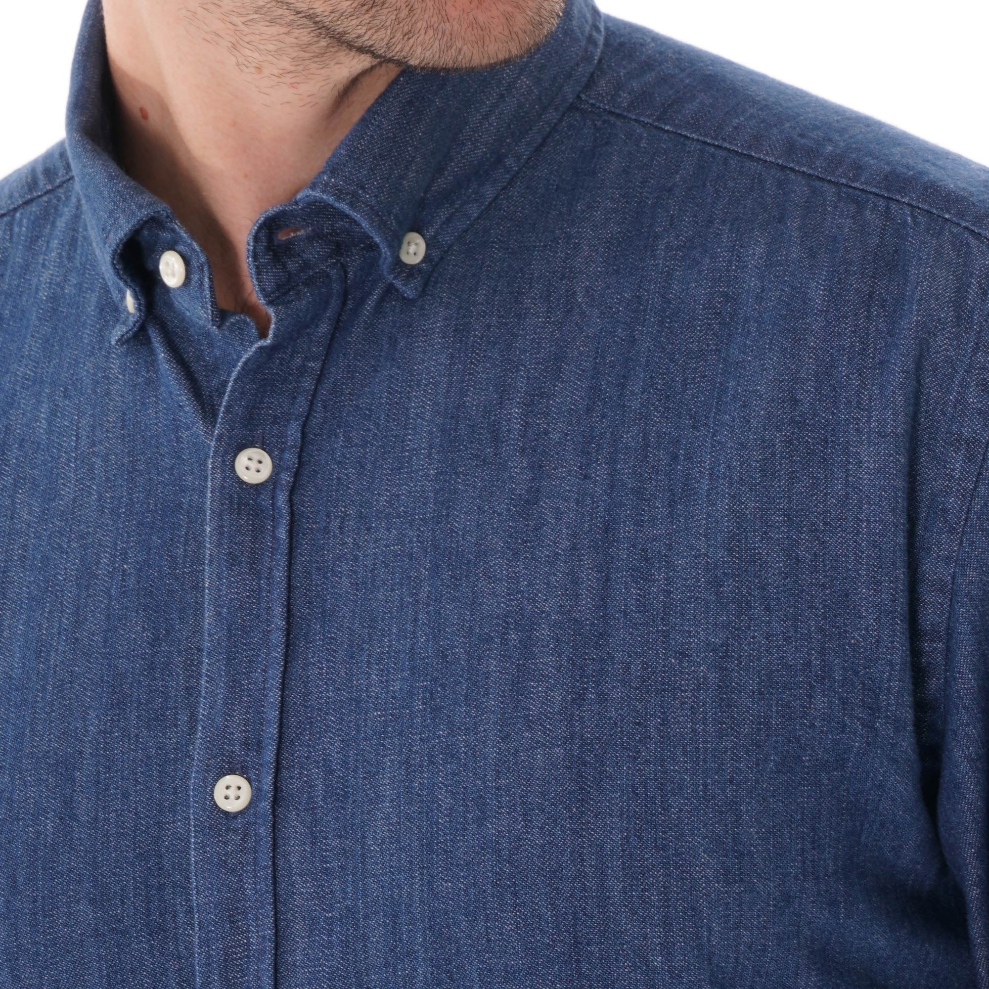 Oliver Spencer Aston Shirt - Indigo