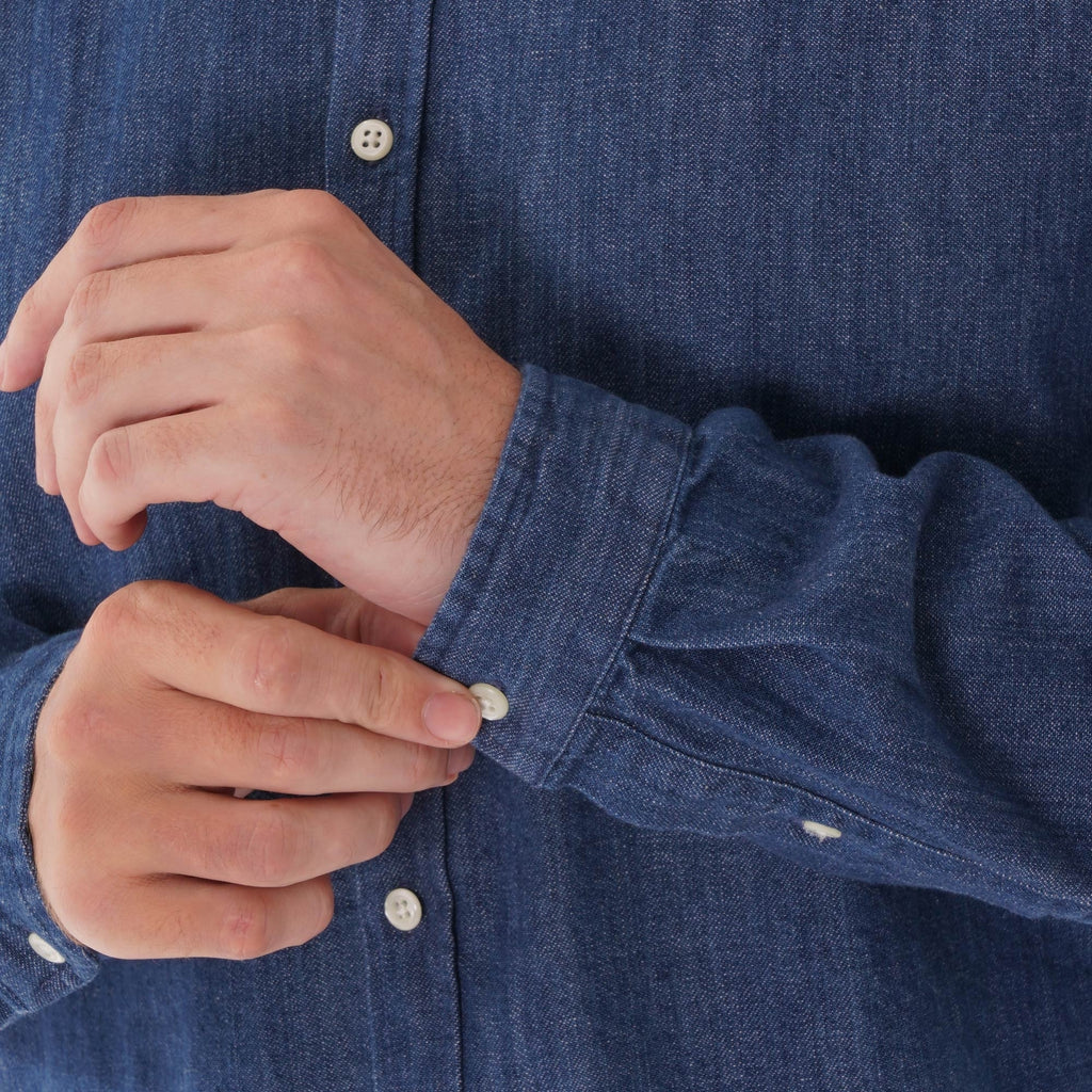 Oliver Spencer Aston Shirt - Indigo