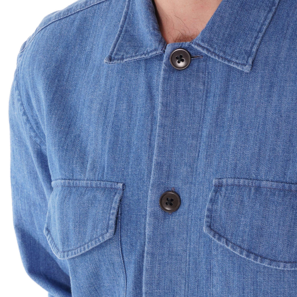 Oliver Spencer Eltham Shirt - Light Indigo