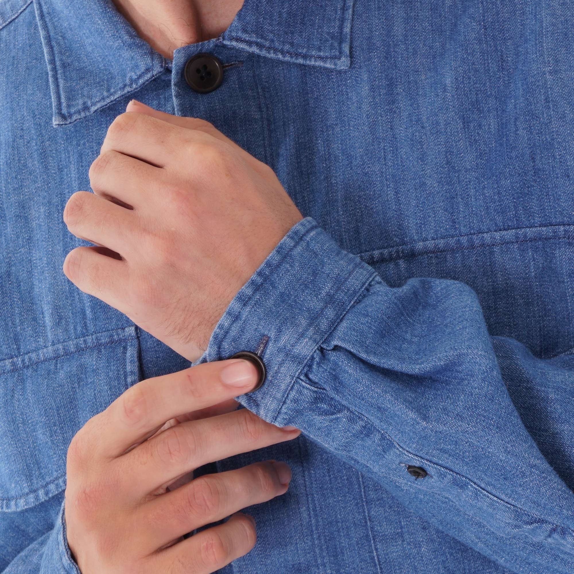 Oliver Spencer Eltham Shirt - Light Indigo