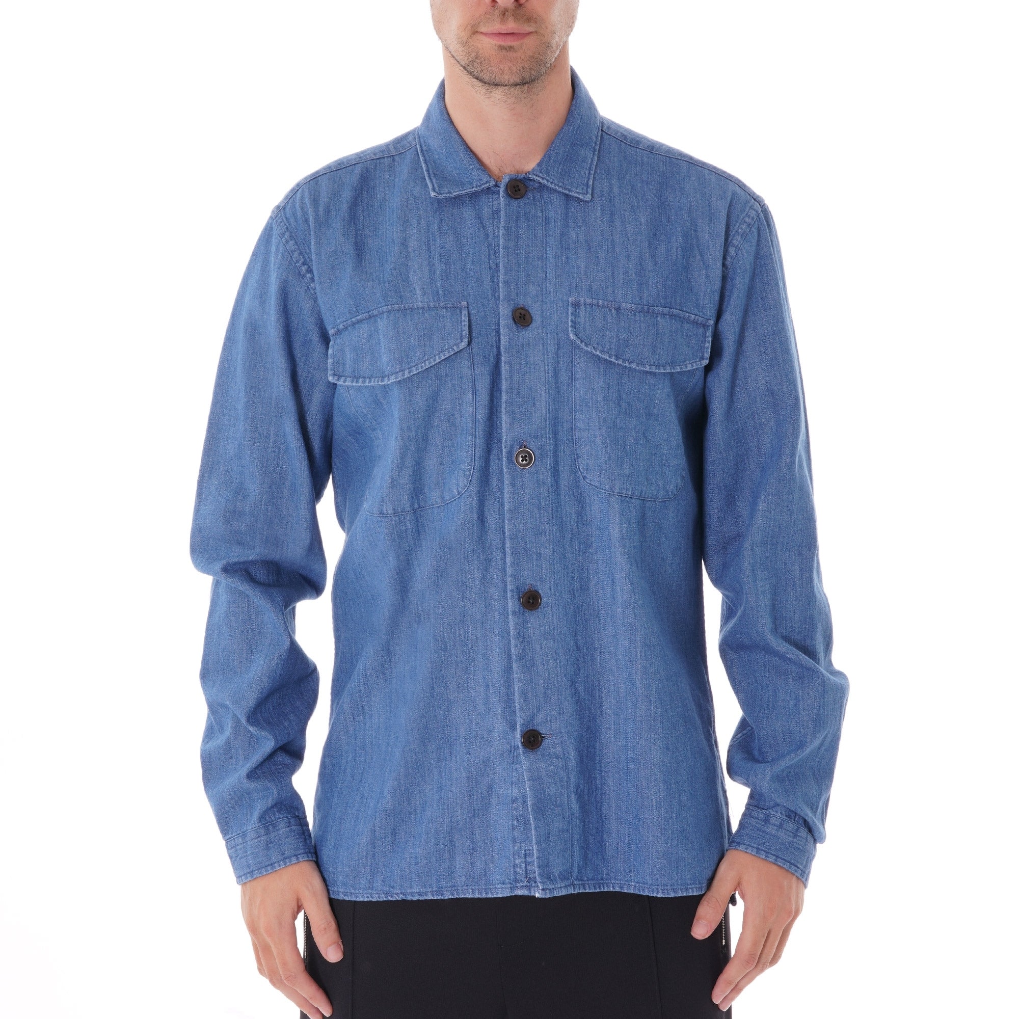 Oliver Spencer Eltham Shirt - Light Indigo
