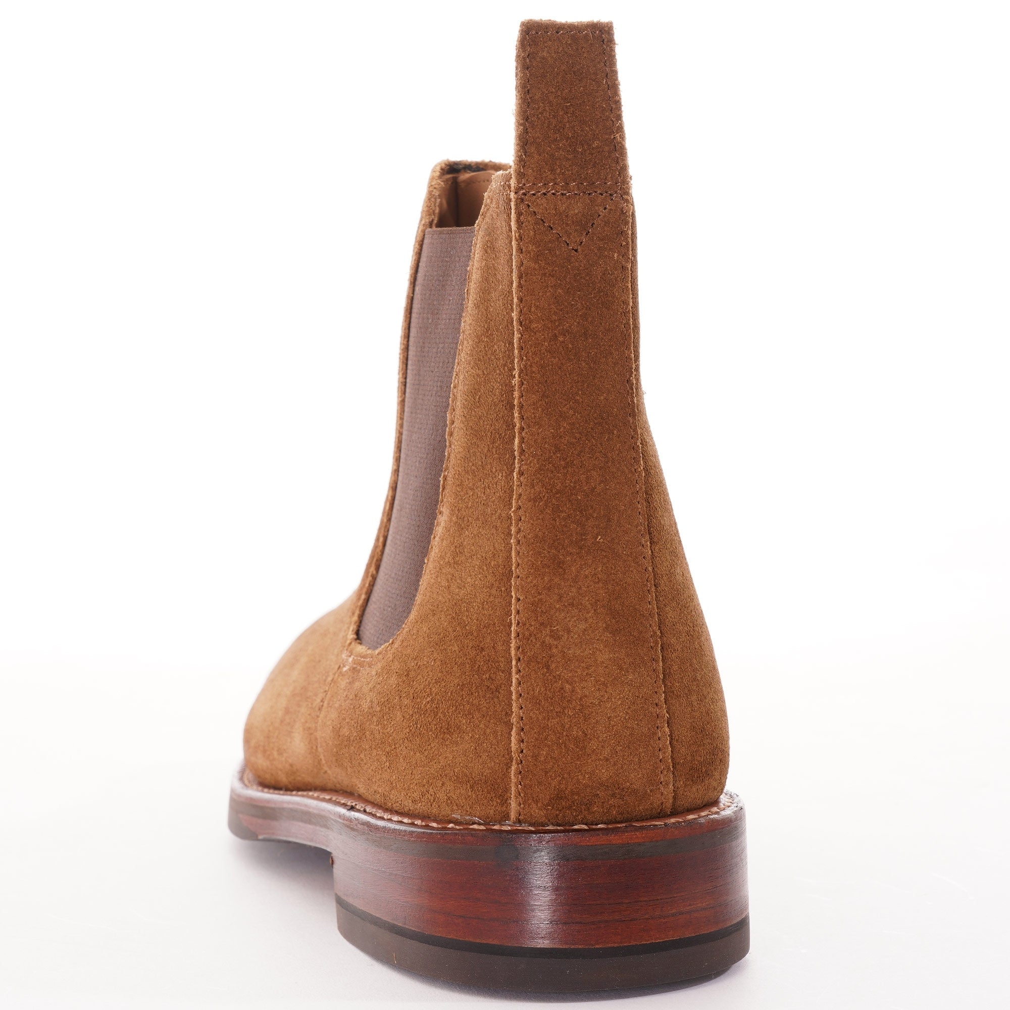Grenson Warren Suede Chelsea Boots - Snuff
