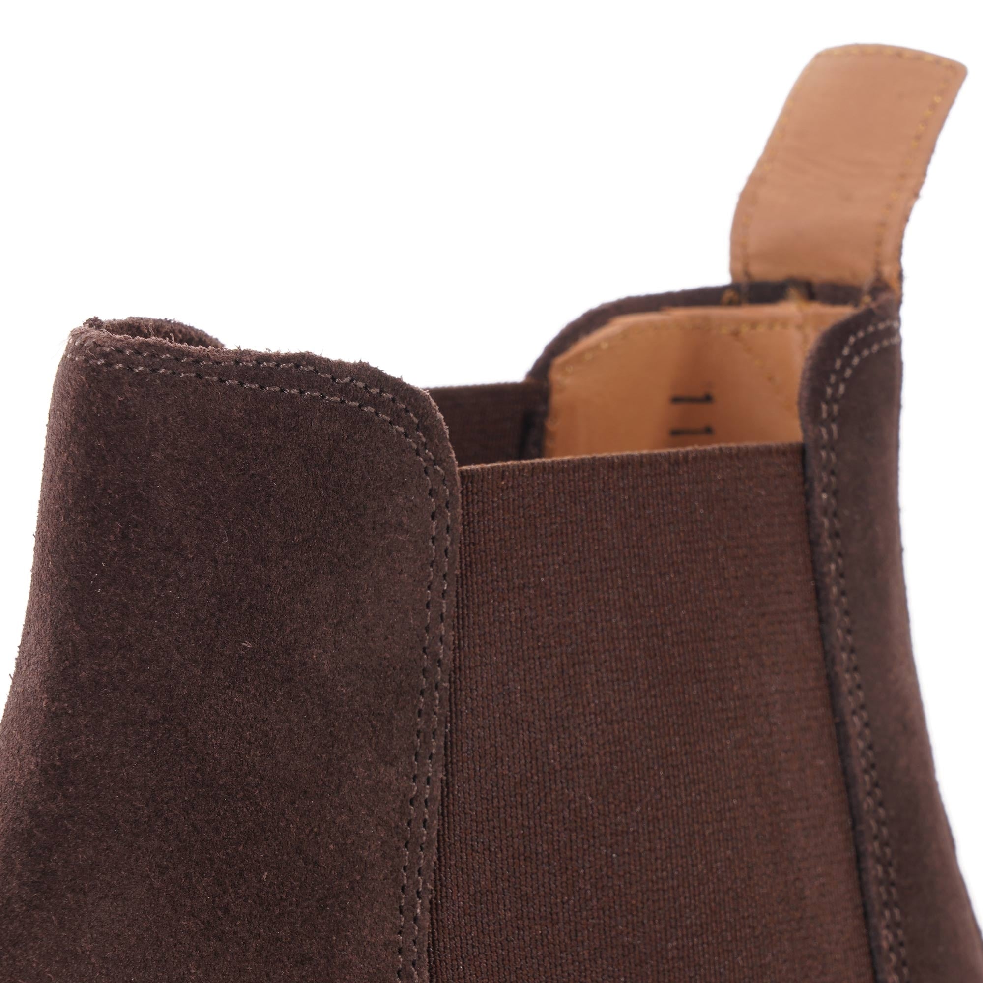 Grenson Warren Suede Chelsea Boots - Chocolate