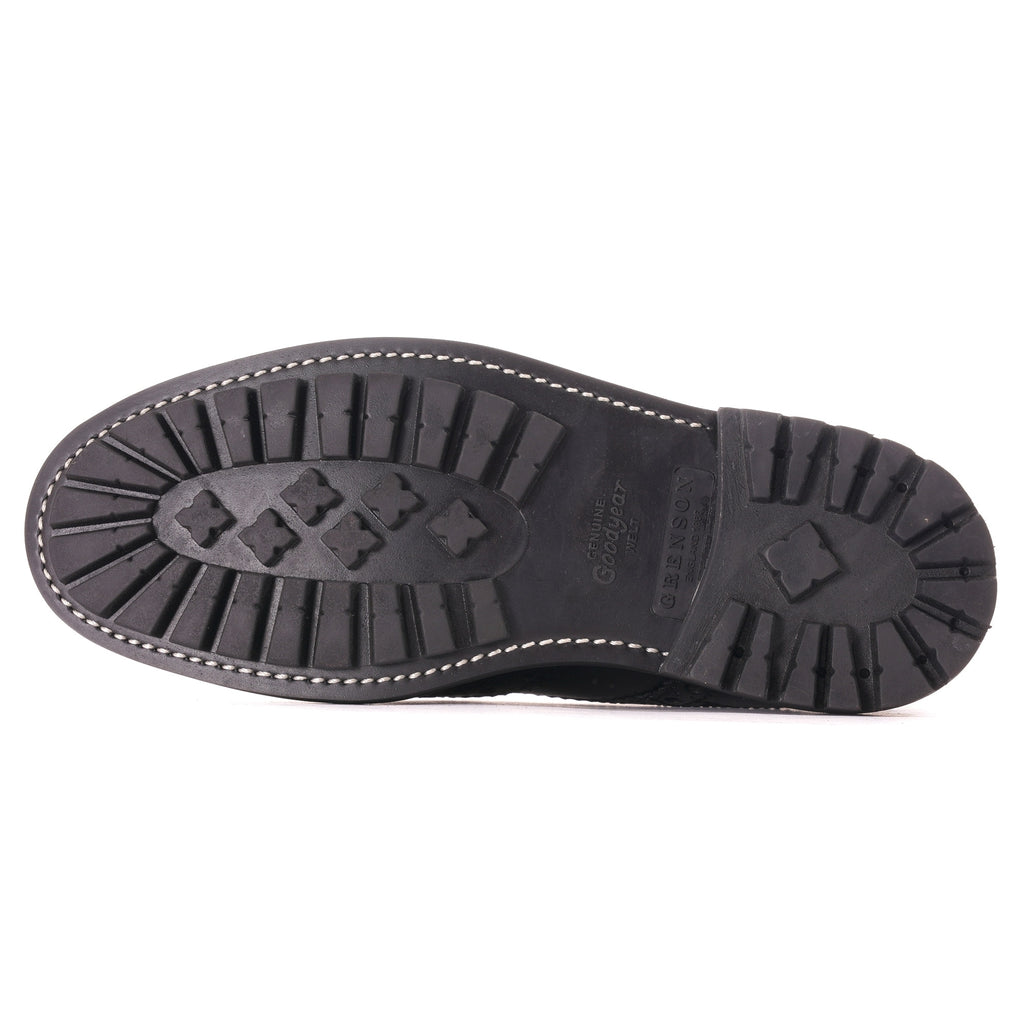 Grenson Fred Brogue Boot - Black